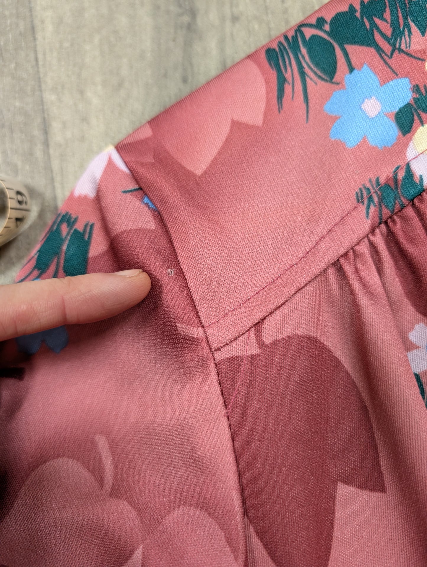 1970s Debenhams dress and belt - Size 12/14