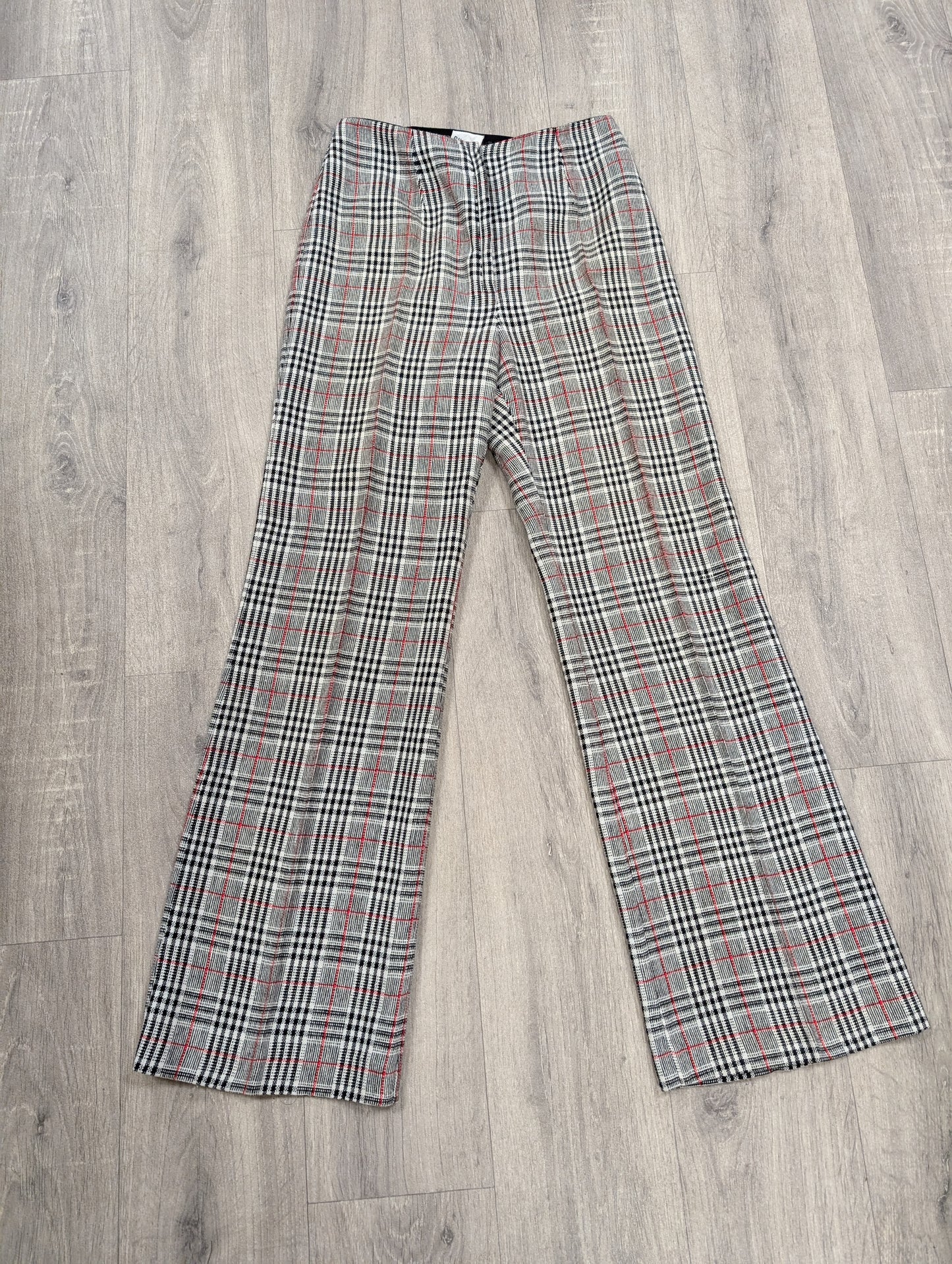 60s/70s Slimma wool blend flares - 25" waist