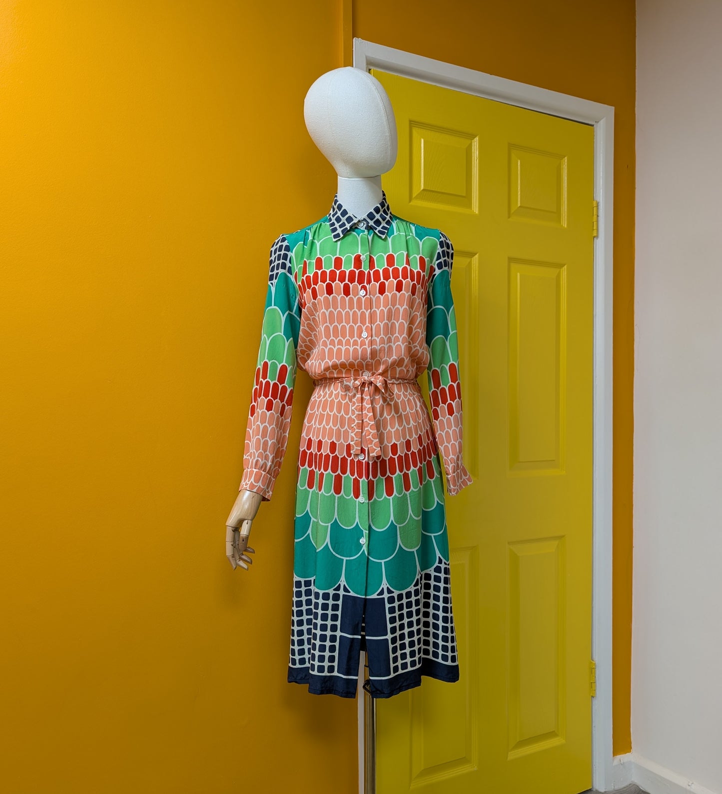90s/Y2K Paul & Joe silk shirt dress