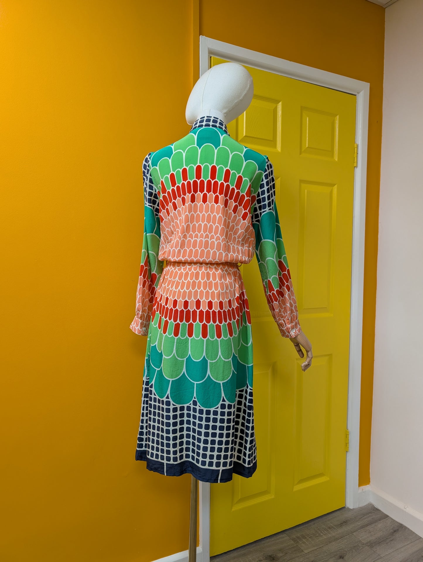 90s/Y2K Paul & Joe silk shirt dress