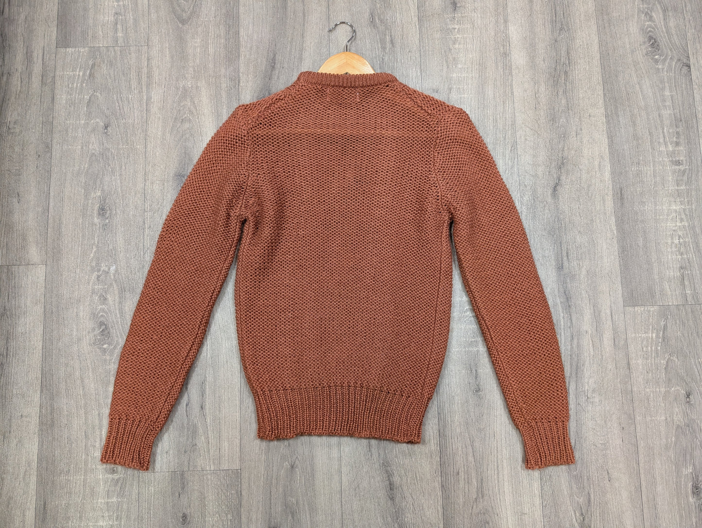 1980s Honeysuckle acrylic jumper - XS/S