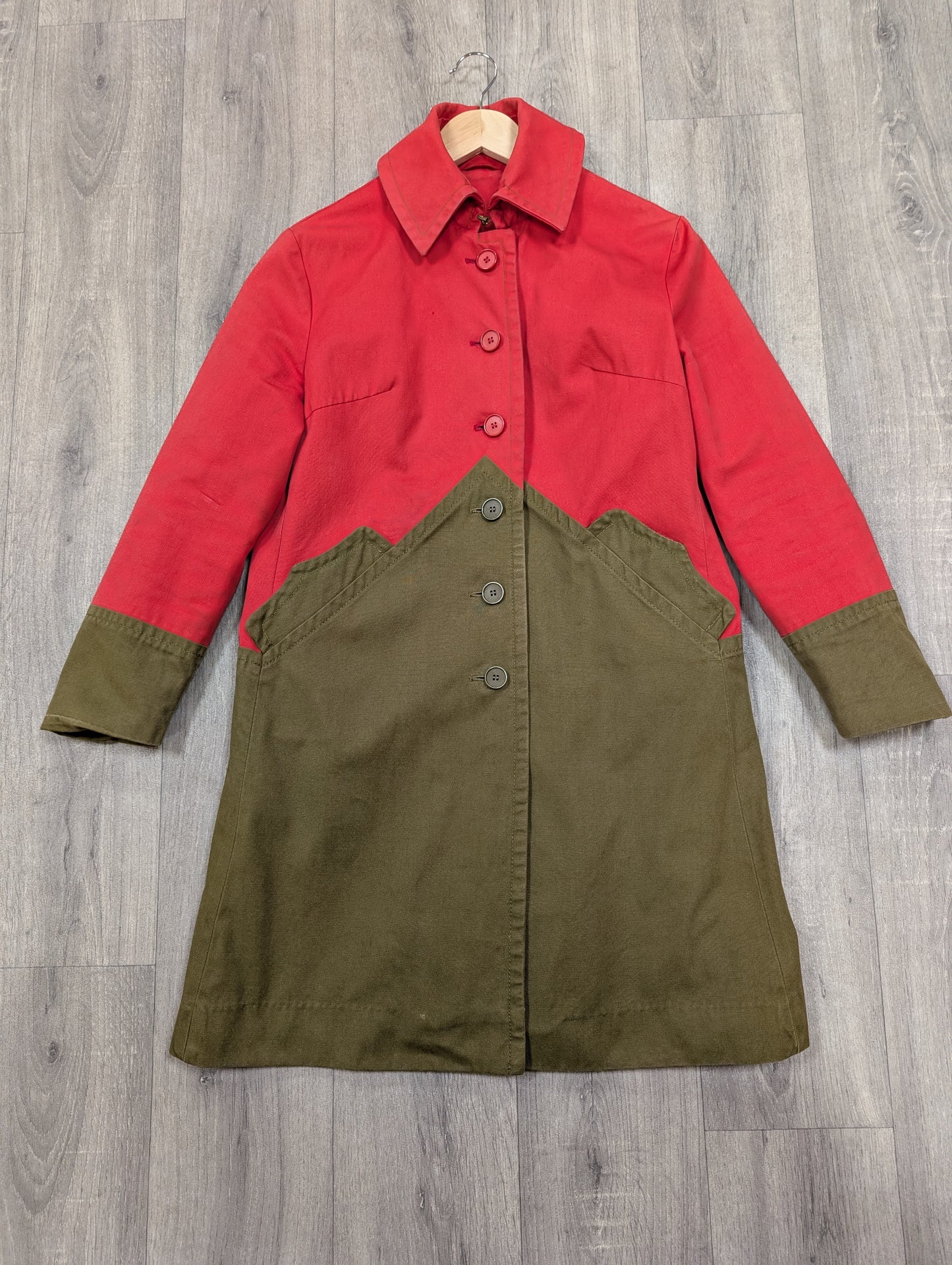 Epic 1960s Gangsters by Valstar canvas coat - S