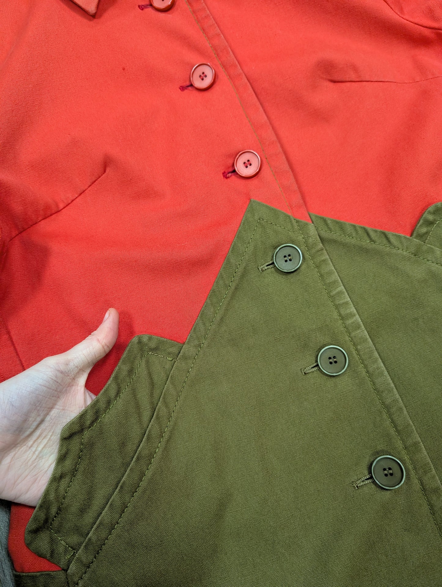 Epic 1960s Gangsters by Valstar canvas coat - S