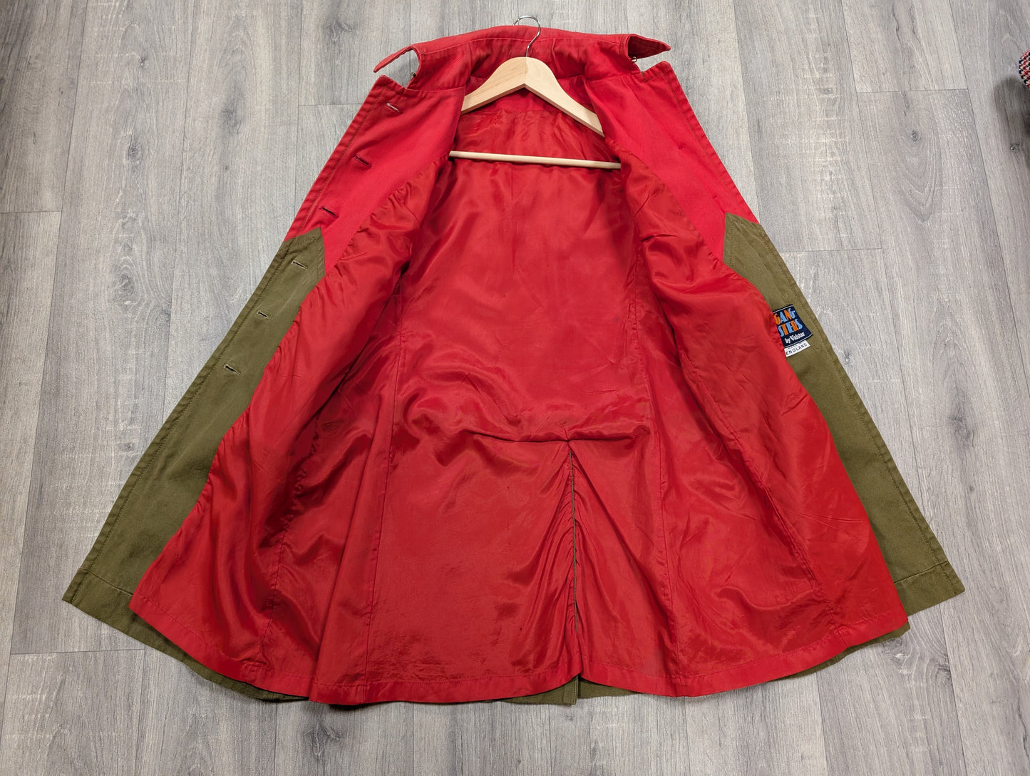 Epic 1960s Gangsters by Valstar canvas coat - S