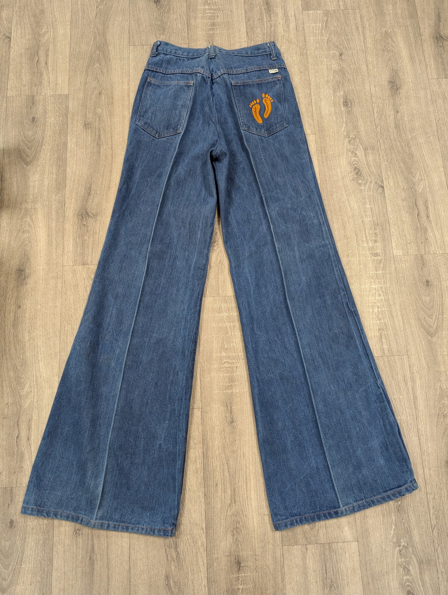 Epic 1970s Hang Ten men's denim flares - 29"W 36"L
