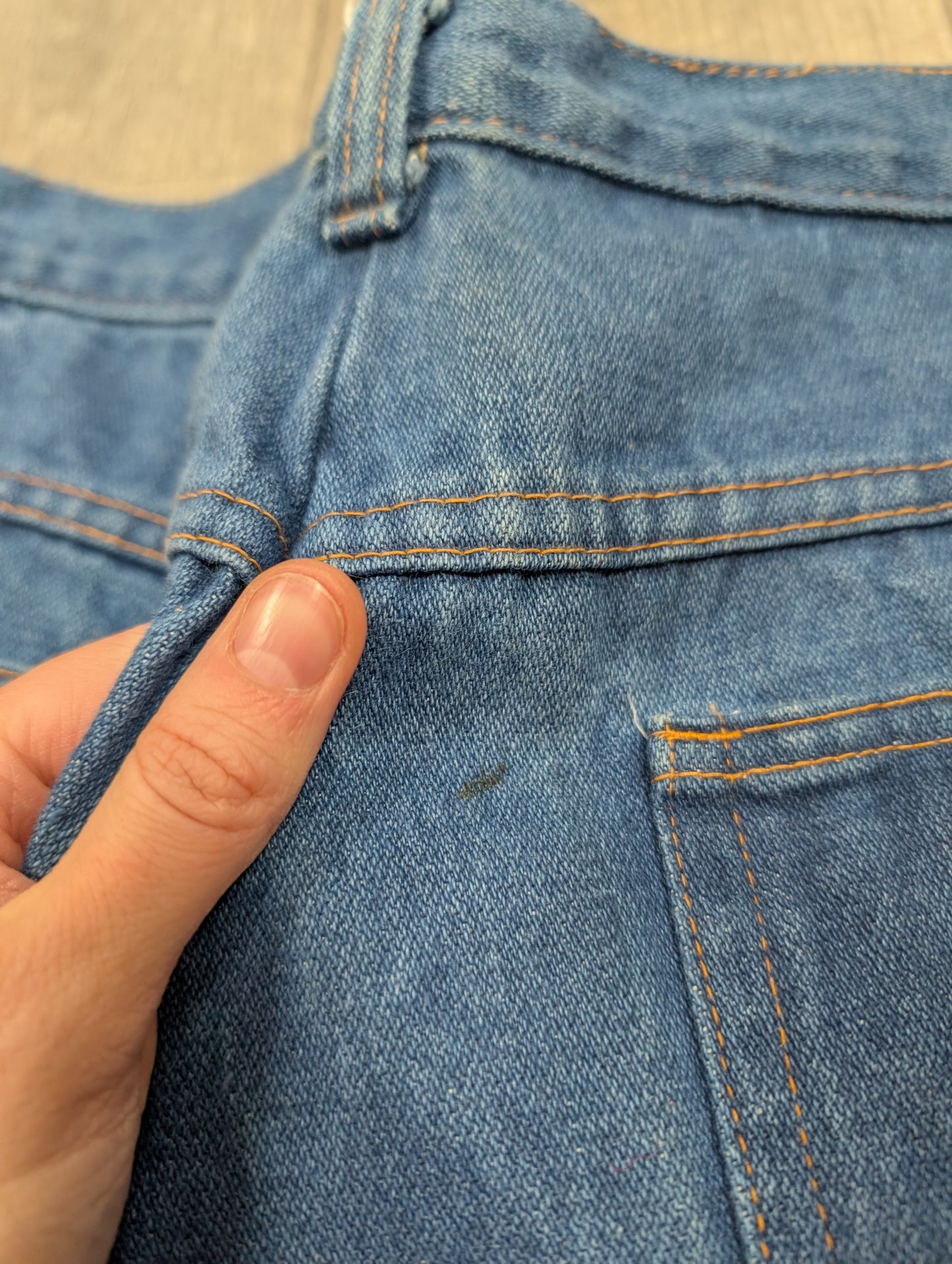 Epic 1970s Hang Ten men's denim flares - 29"W 36"L