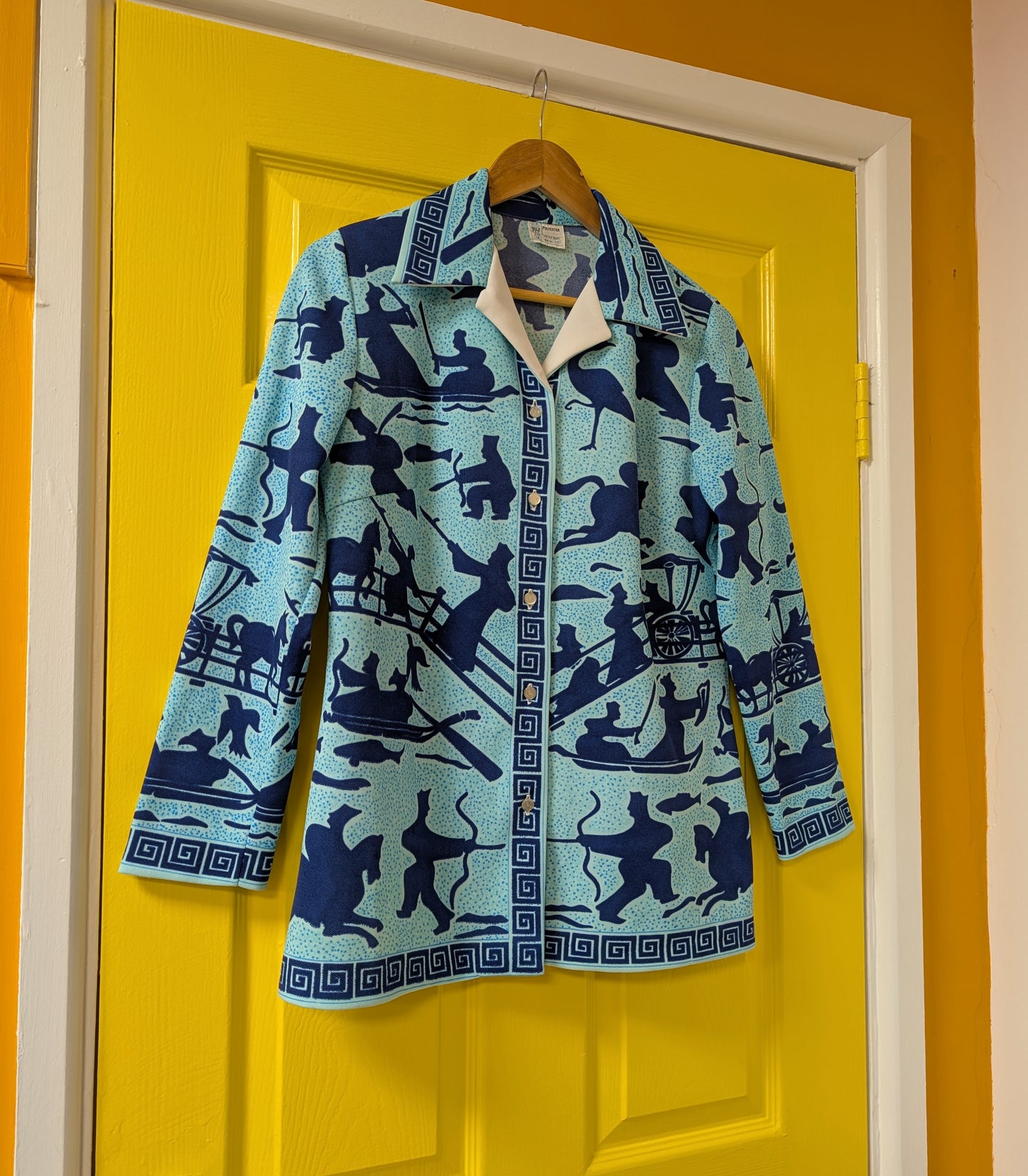 1970s Prova novelty print shirt - S/M