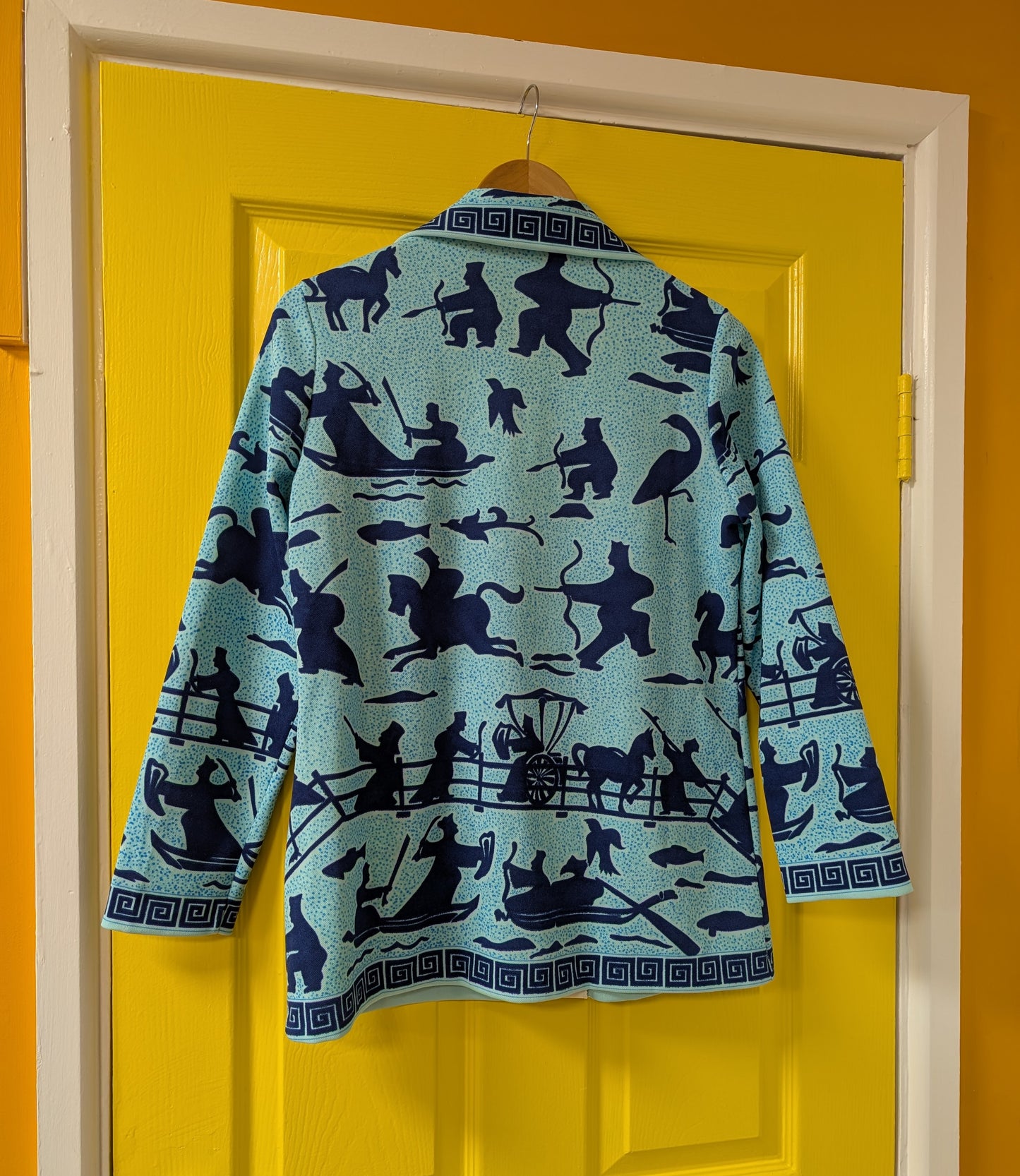 1970s Prova novelty print shirt - S/M