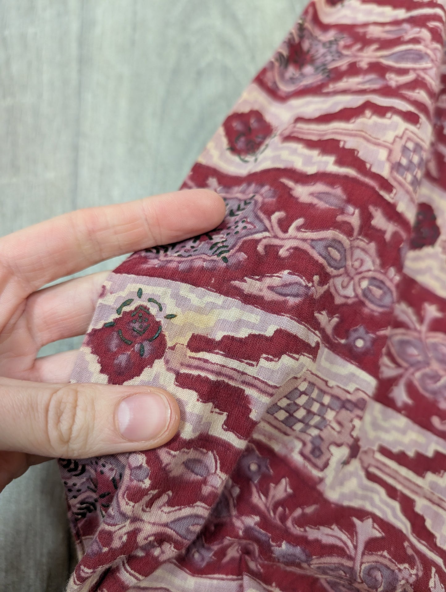 Gorgeous 1970s Phool Indian cotton dress - Size 6/8