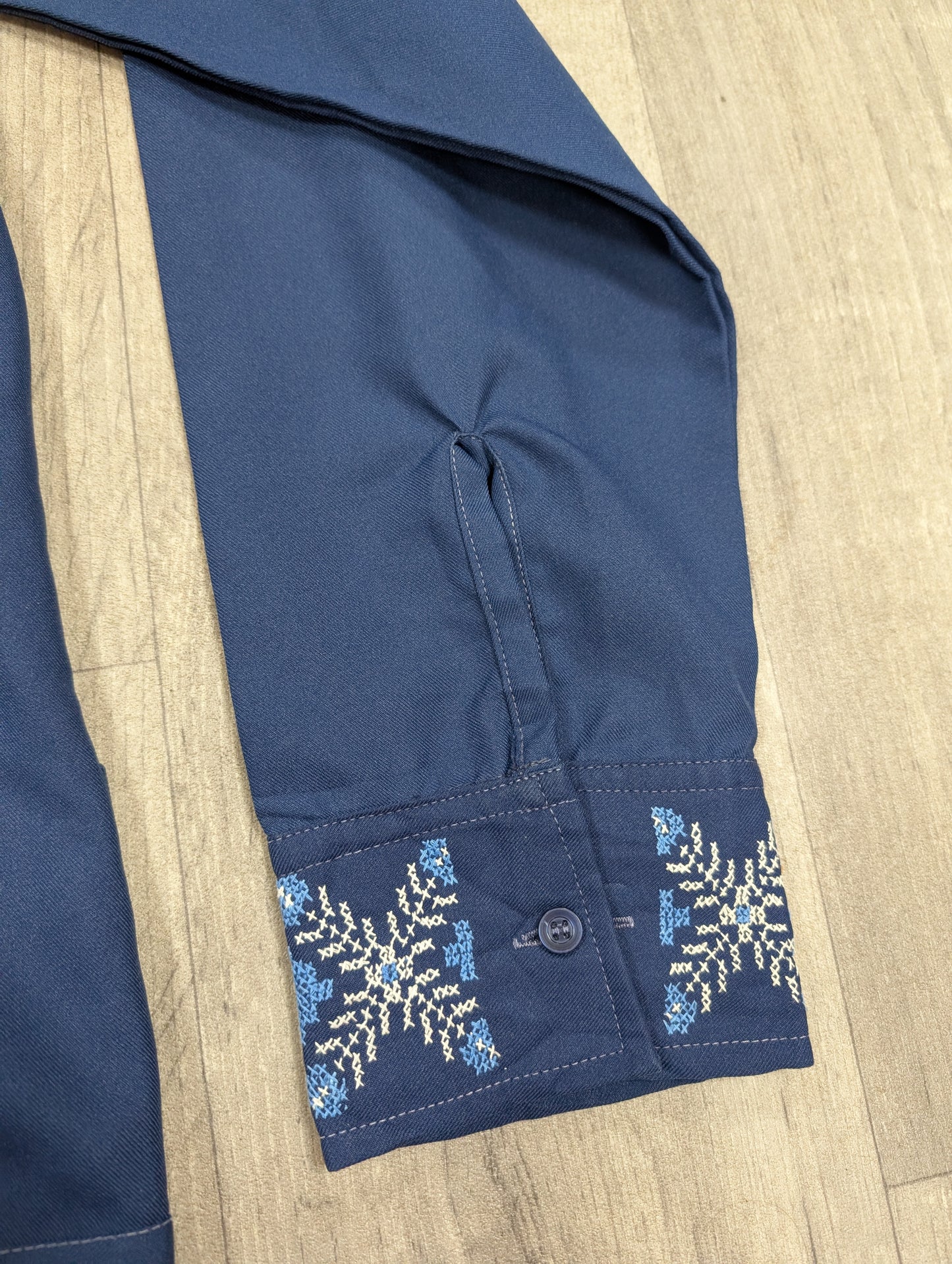 1970s Mexican embroidered shirt
