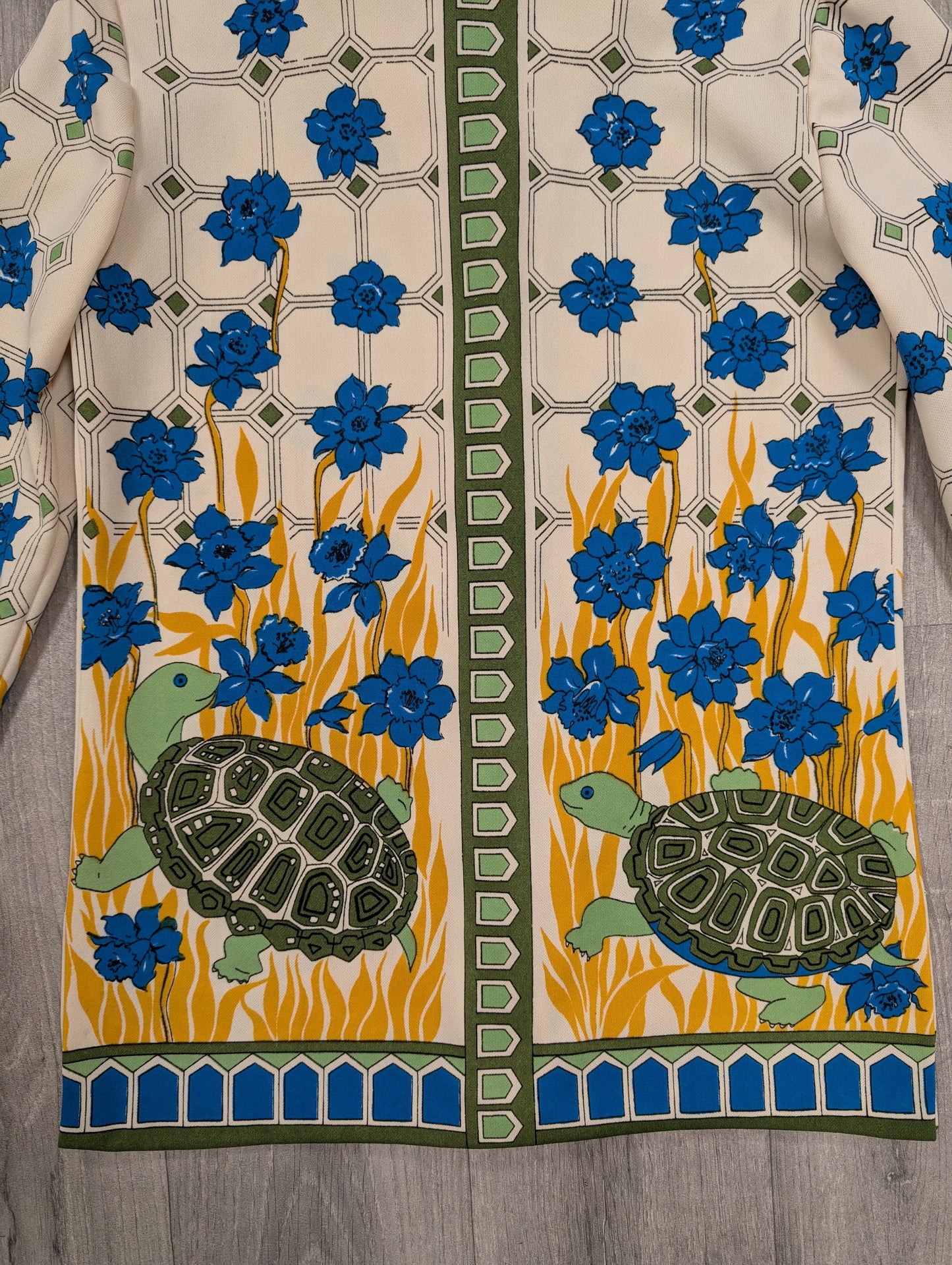 Epic 60s/70s Hamilton 8 tortoise print shirt - S