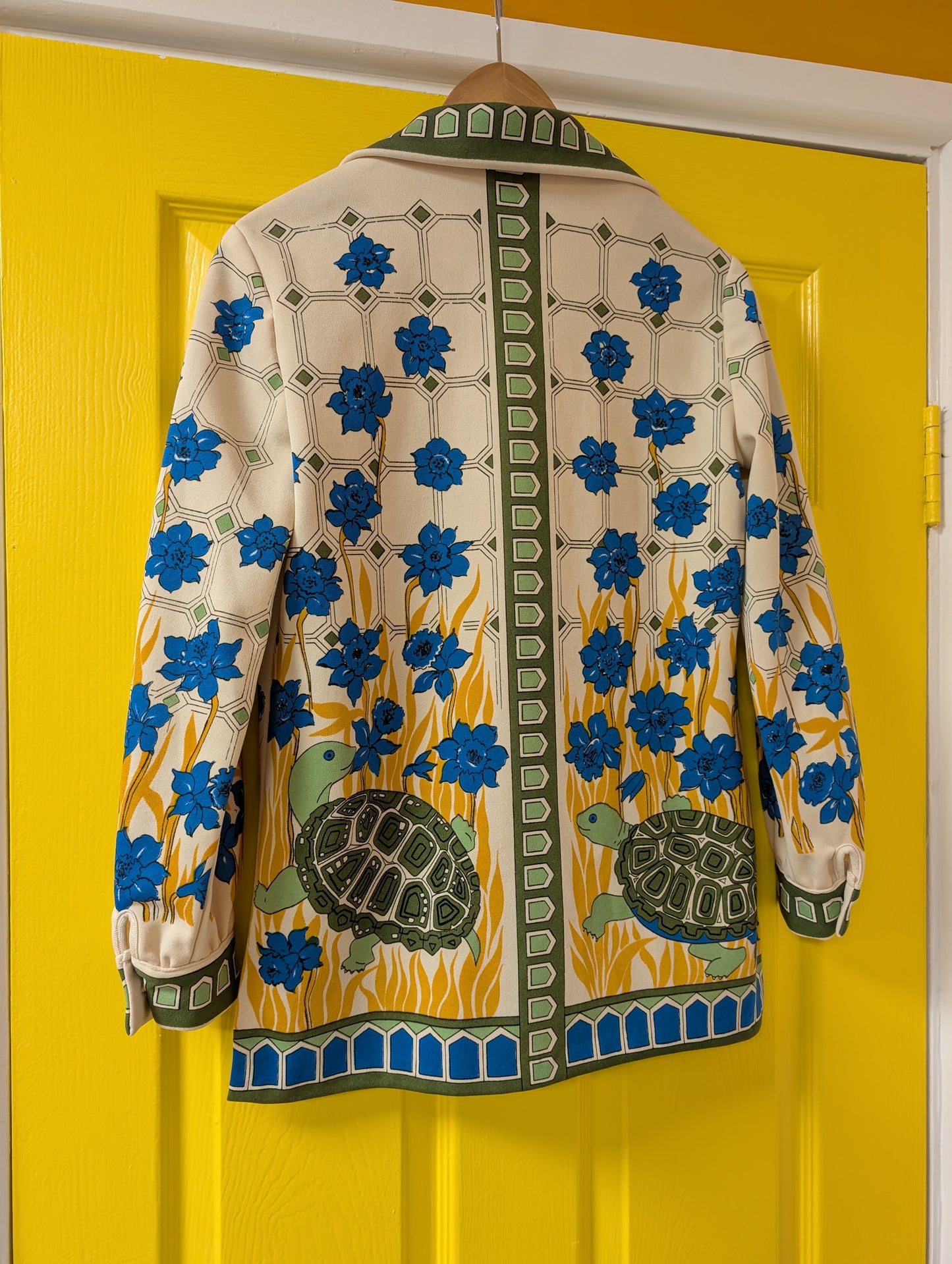 Epic 60s/70s Hamilton 8 tortoise print shirt - S