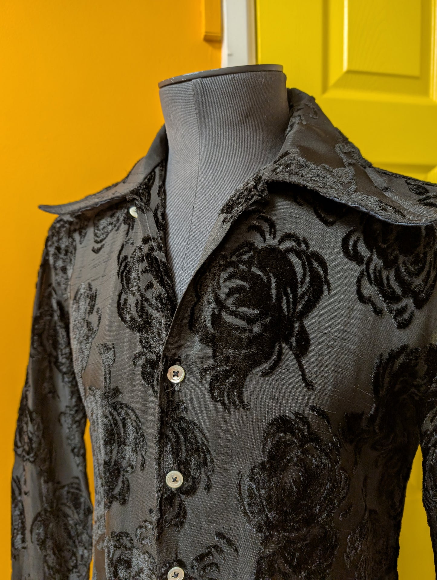 Unlabelled Bob Fletcher black shirt
