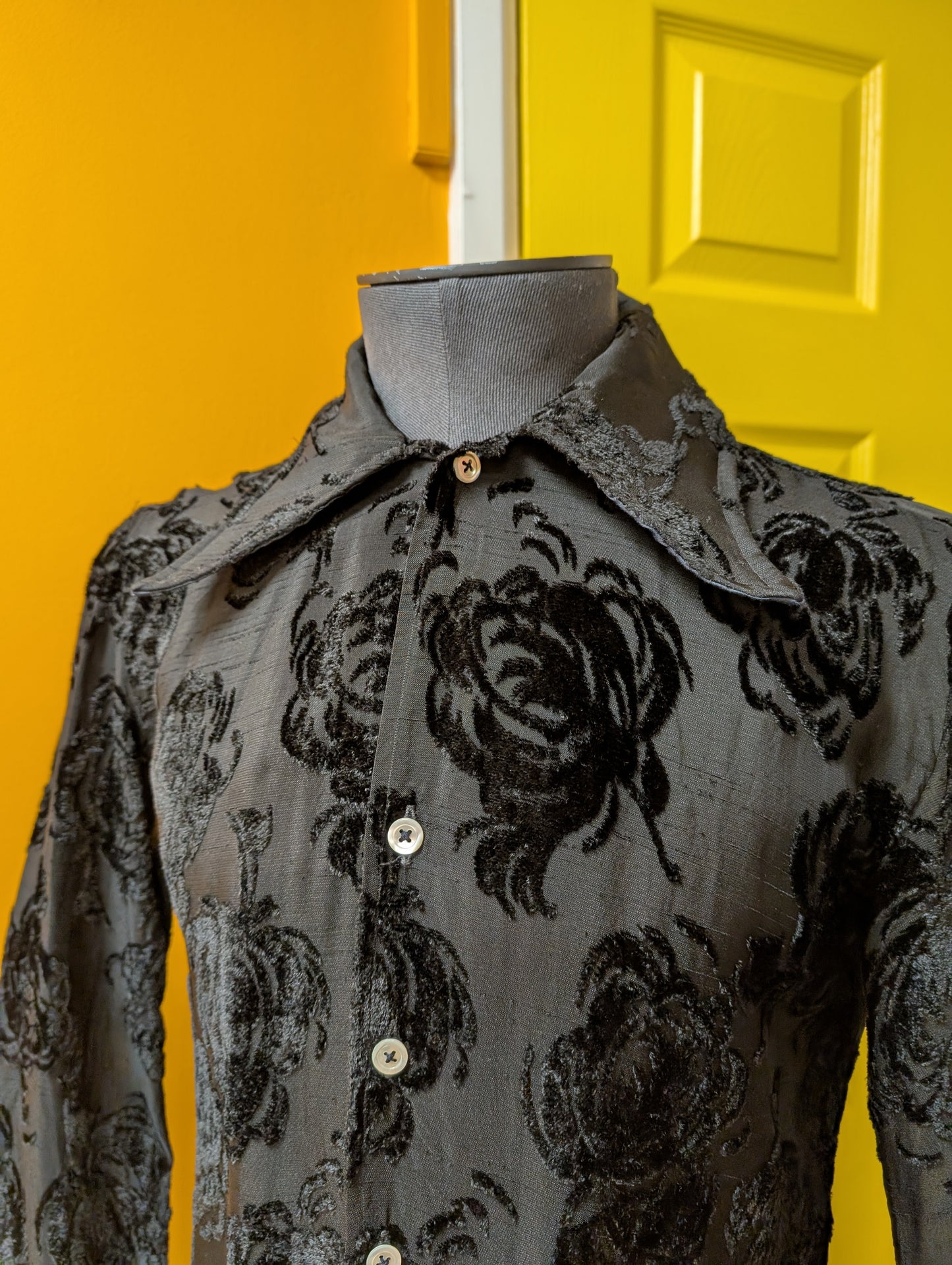 Unlabelled Bob Fletcher black shirt
