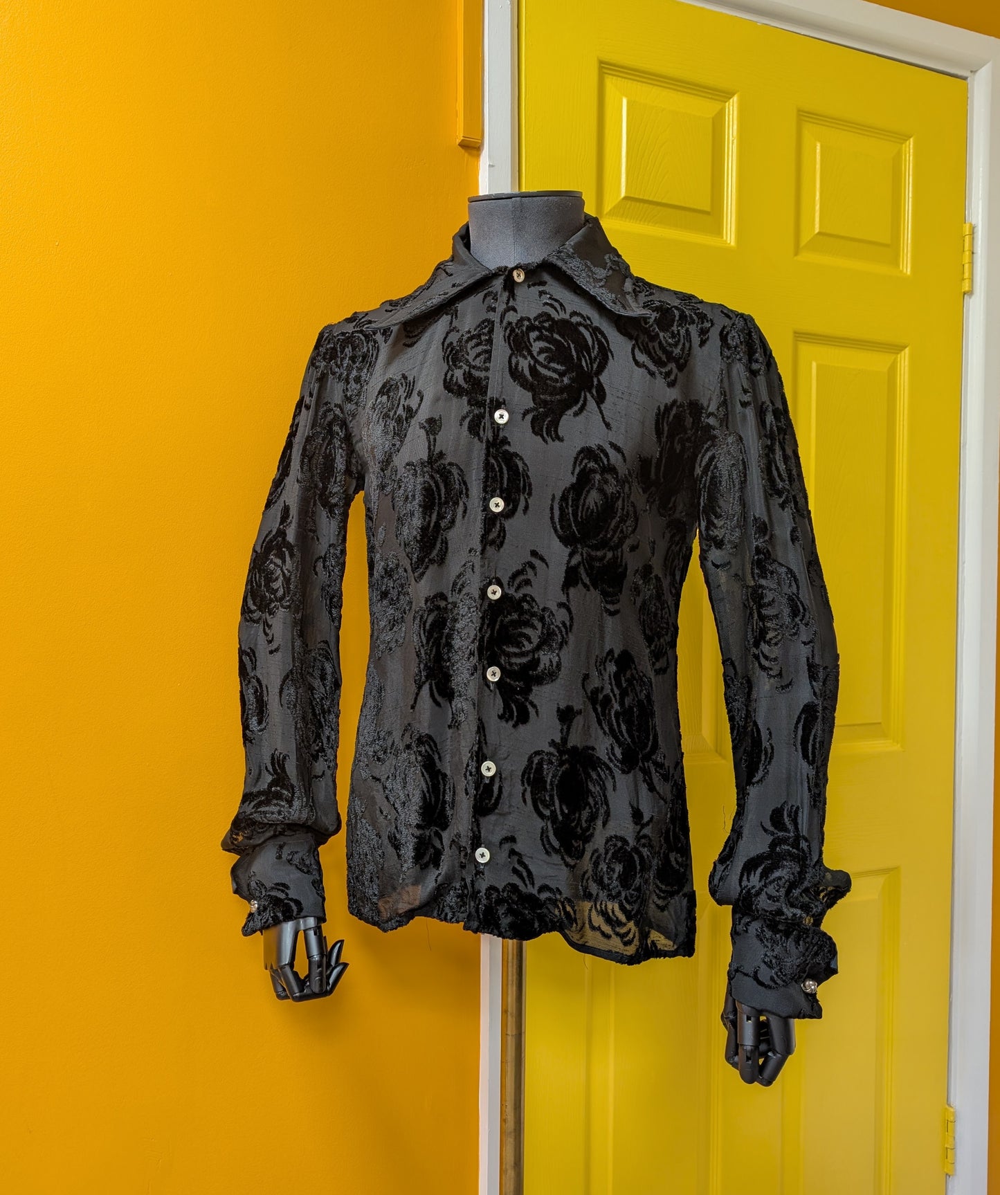 Unlabelled Bob Fletcher black shirt