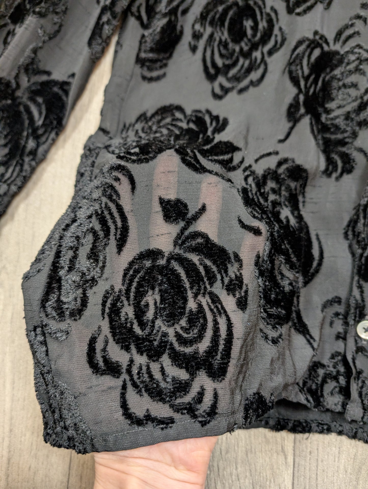 Unlabelled Bob Fletcher black shirt
