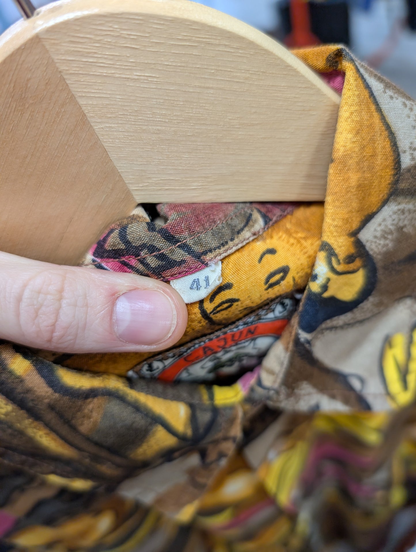 80s/90s Cajun Young Fashion shirt