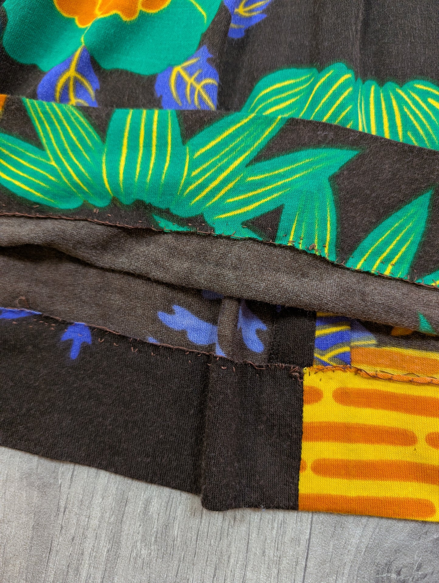 1970s Peter Barron maxi dress and belt - Size 6/8