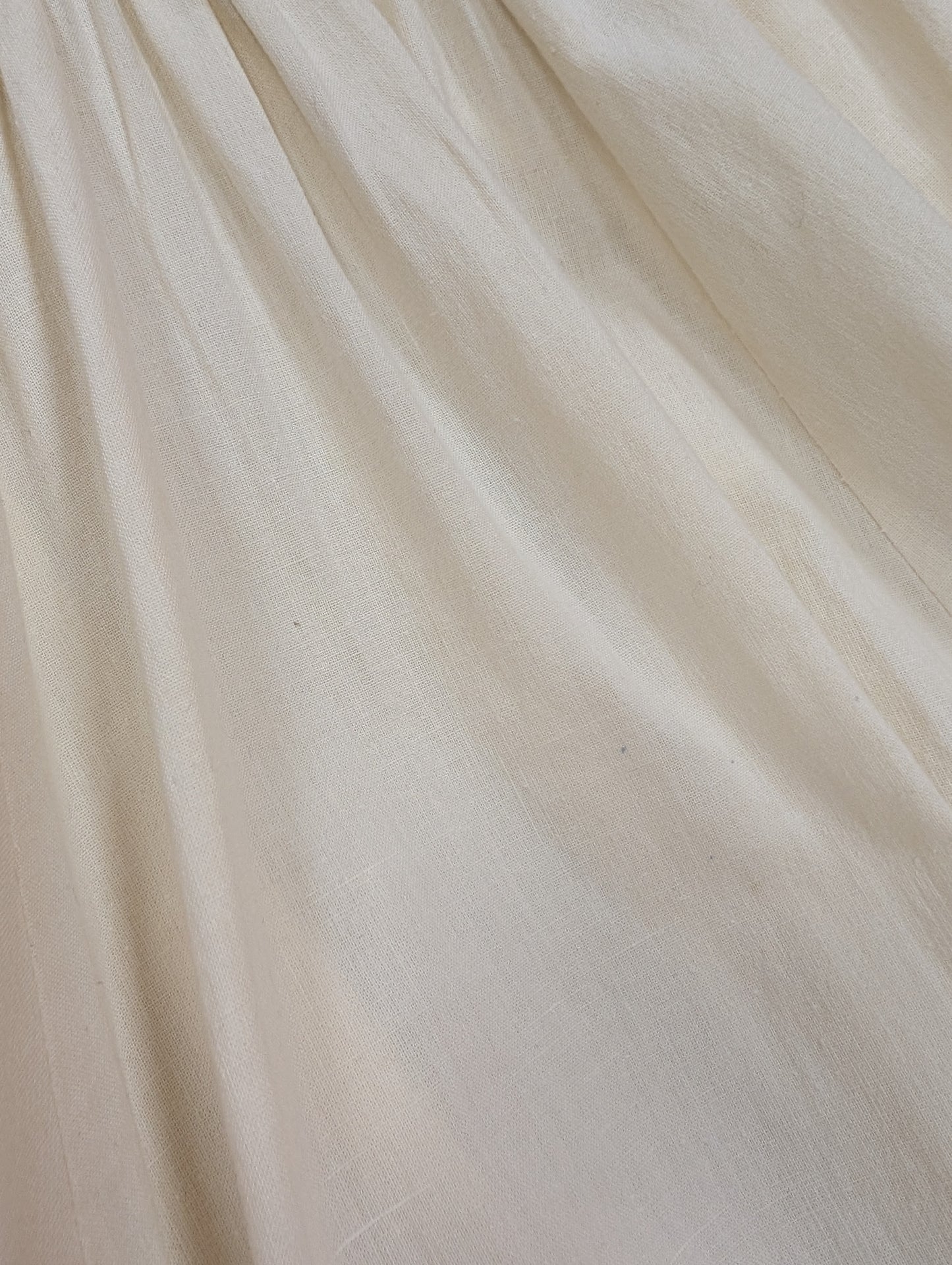 1970s cotton and lace prairie dress - Size 8