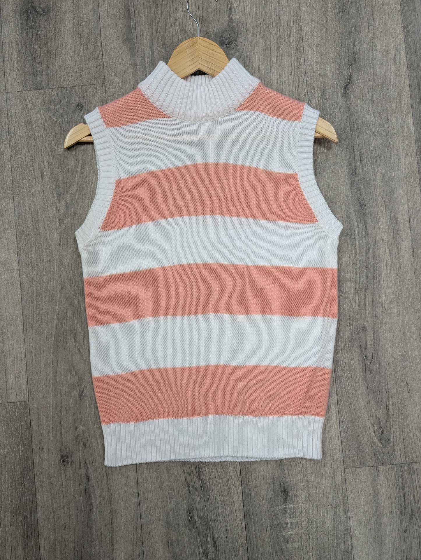 1980s striped acrylic knit