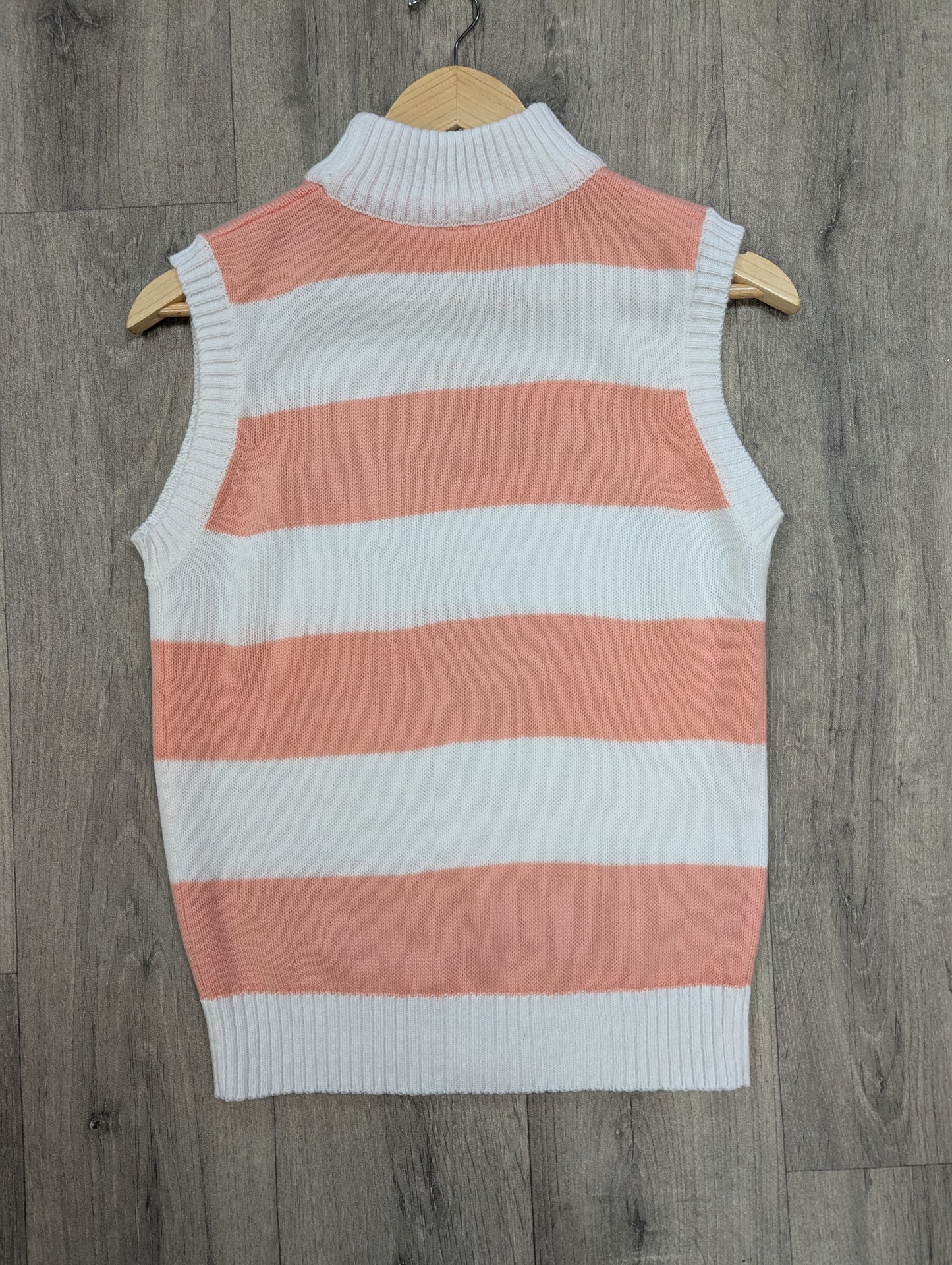 1980s striped acrylic knit