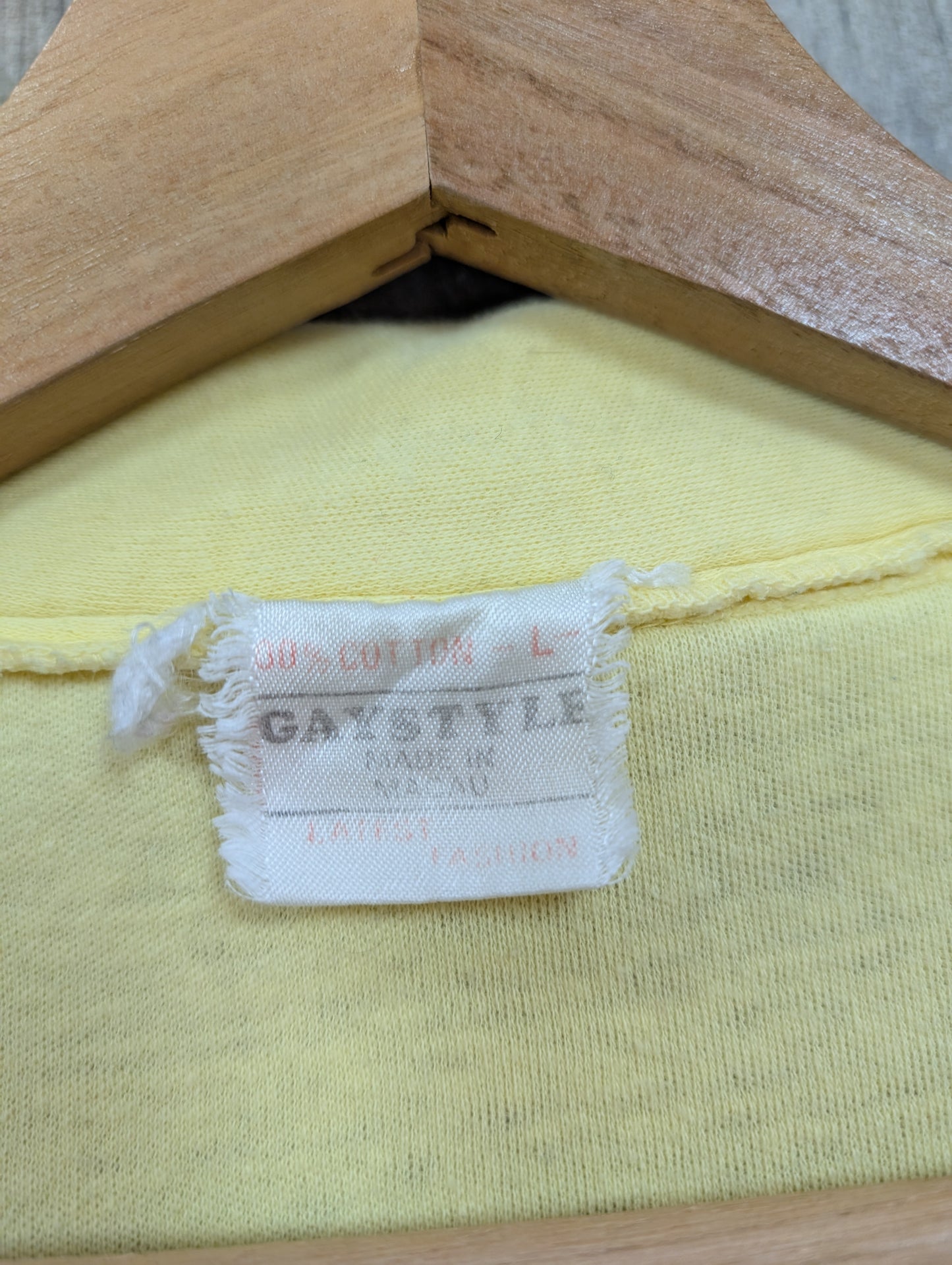 1970s Gaystyle novelty print top