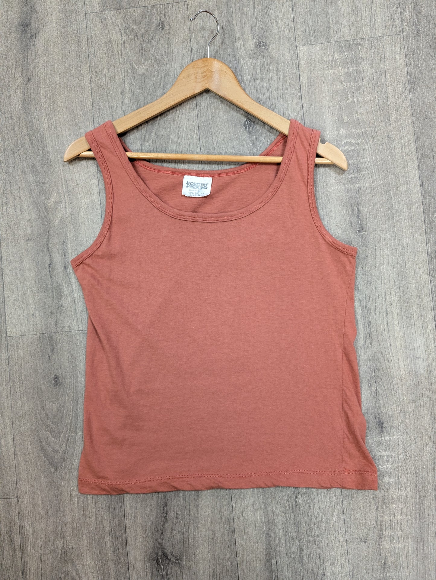 1980s Dorothy Perkins pink cotton vest