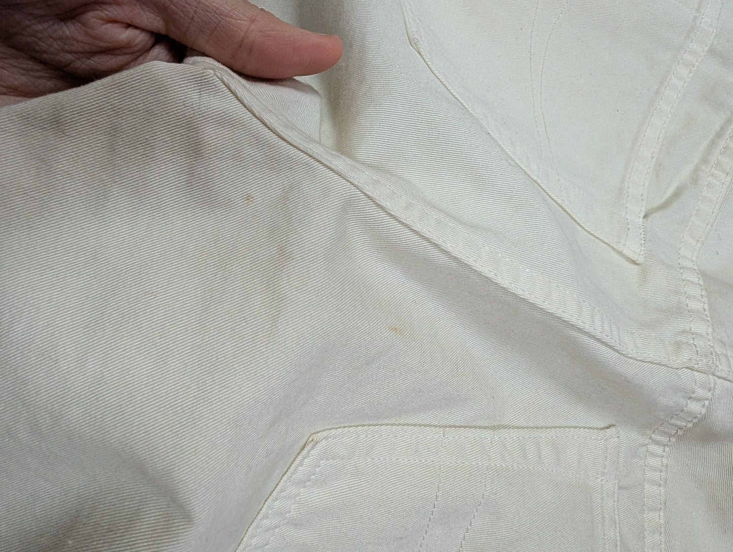 Deadstock Y2K Coca Cola white jeans - 26"W 31"L
