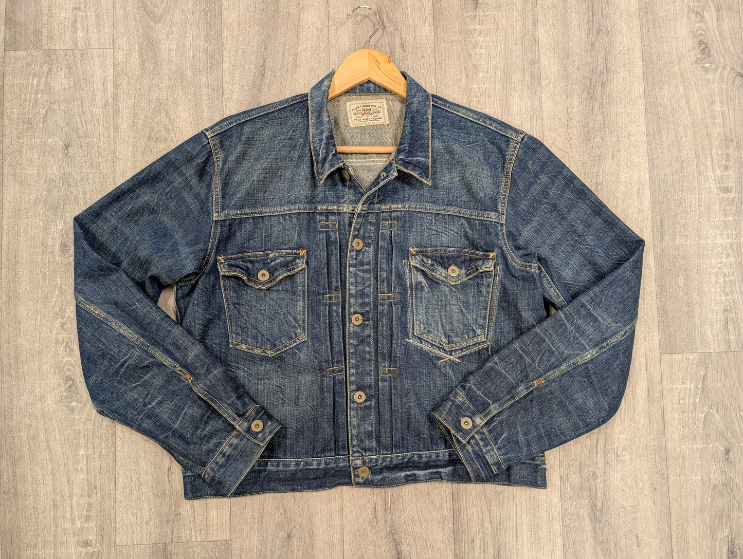 Ralph Lauren Polo Jeans USA flag denim jacket