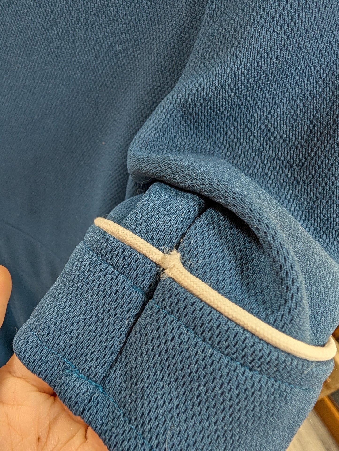 1970s Quality Fashion blue playsuit - S/8/10