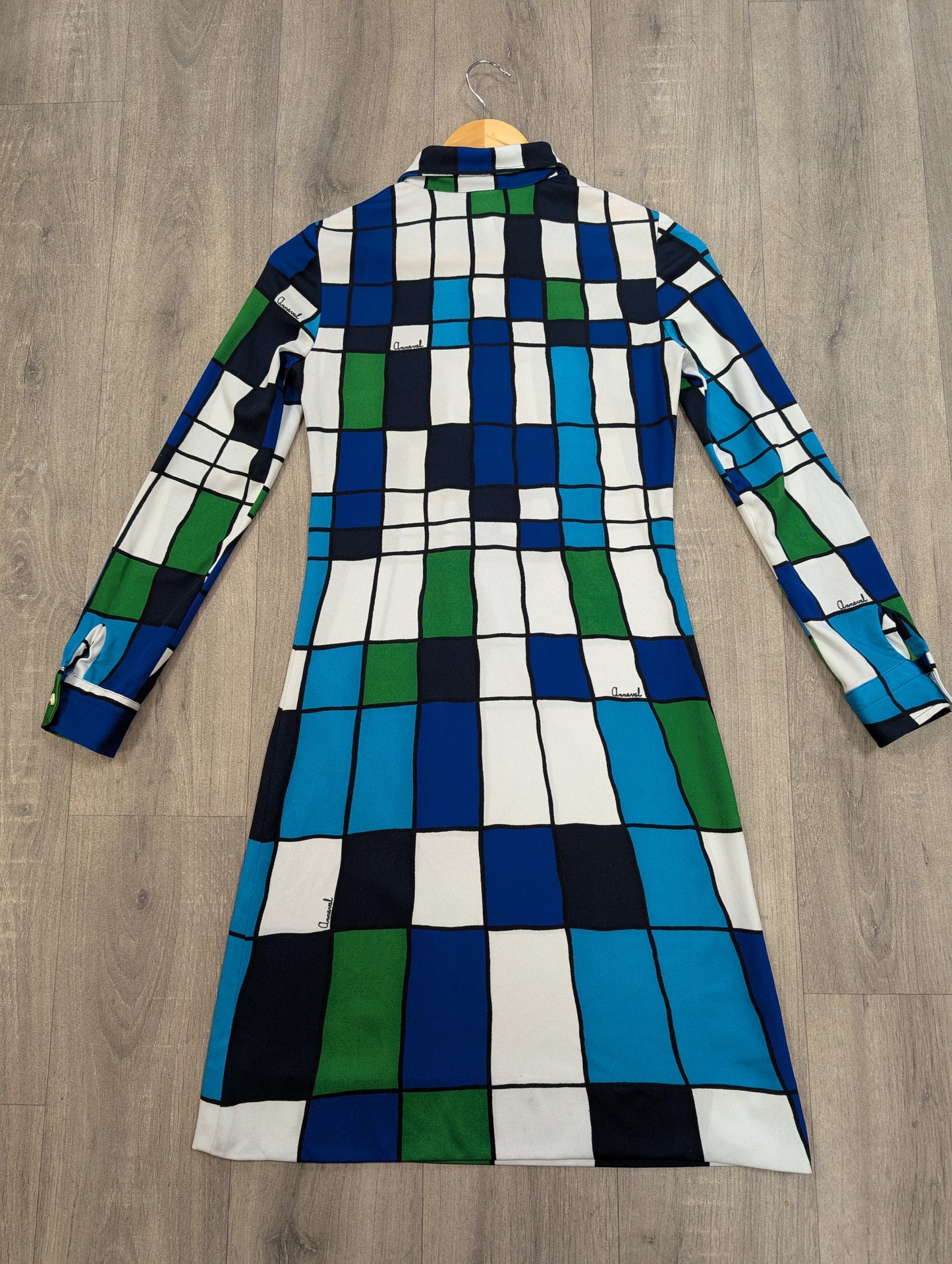 1970s Annaval Italian dress - S/8