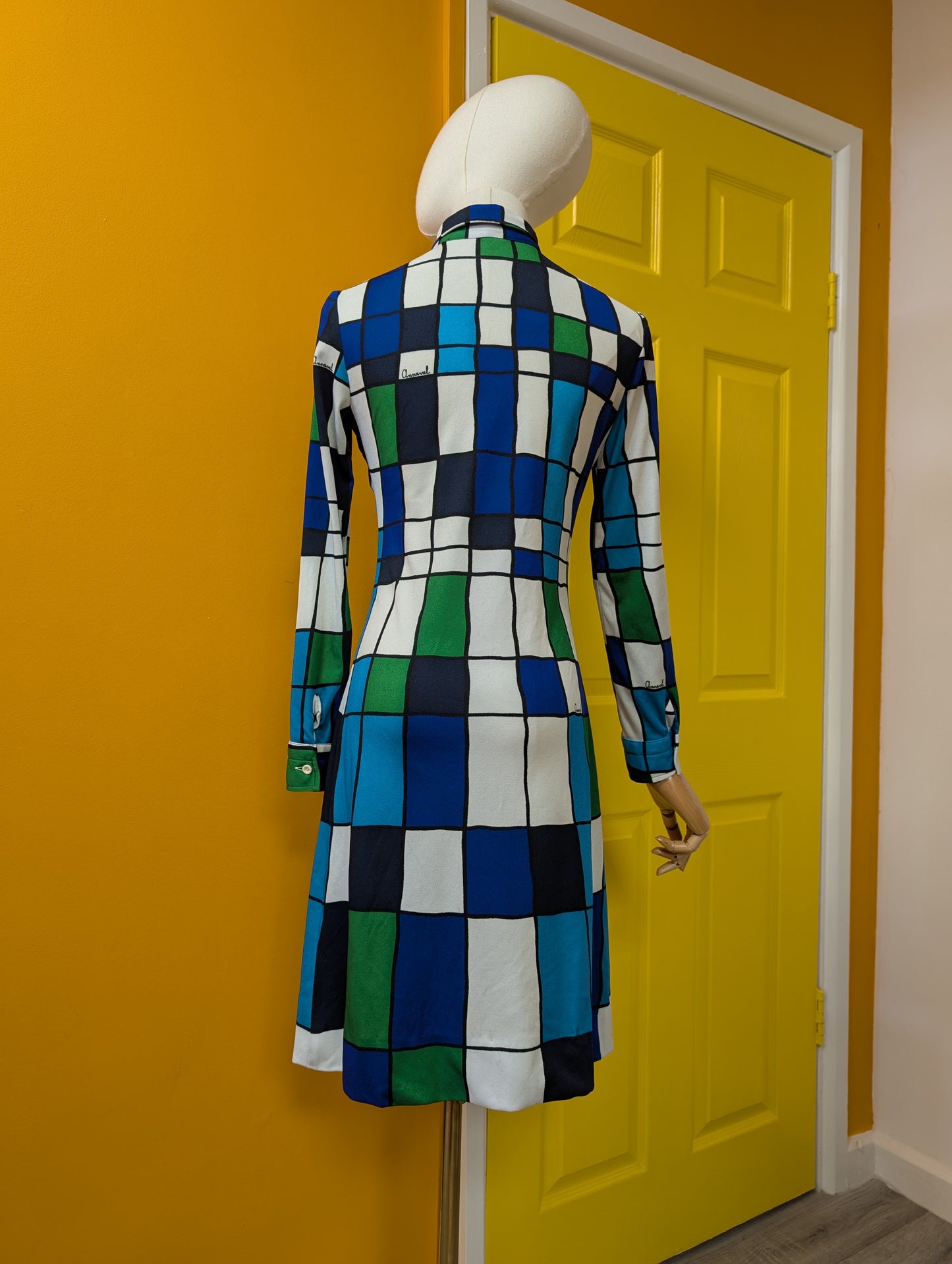 1970s Annaval Italian dress - S/8