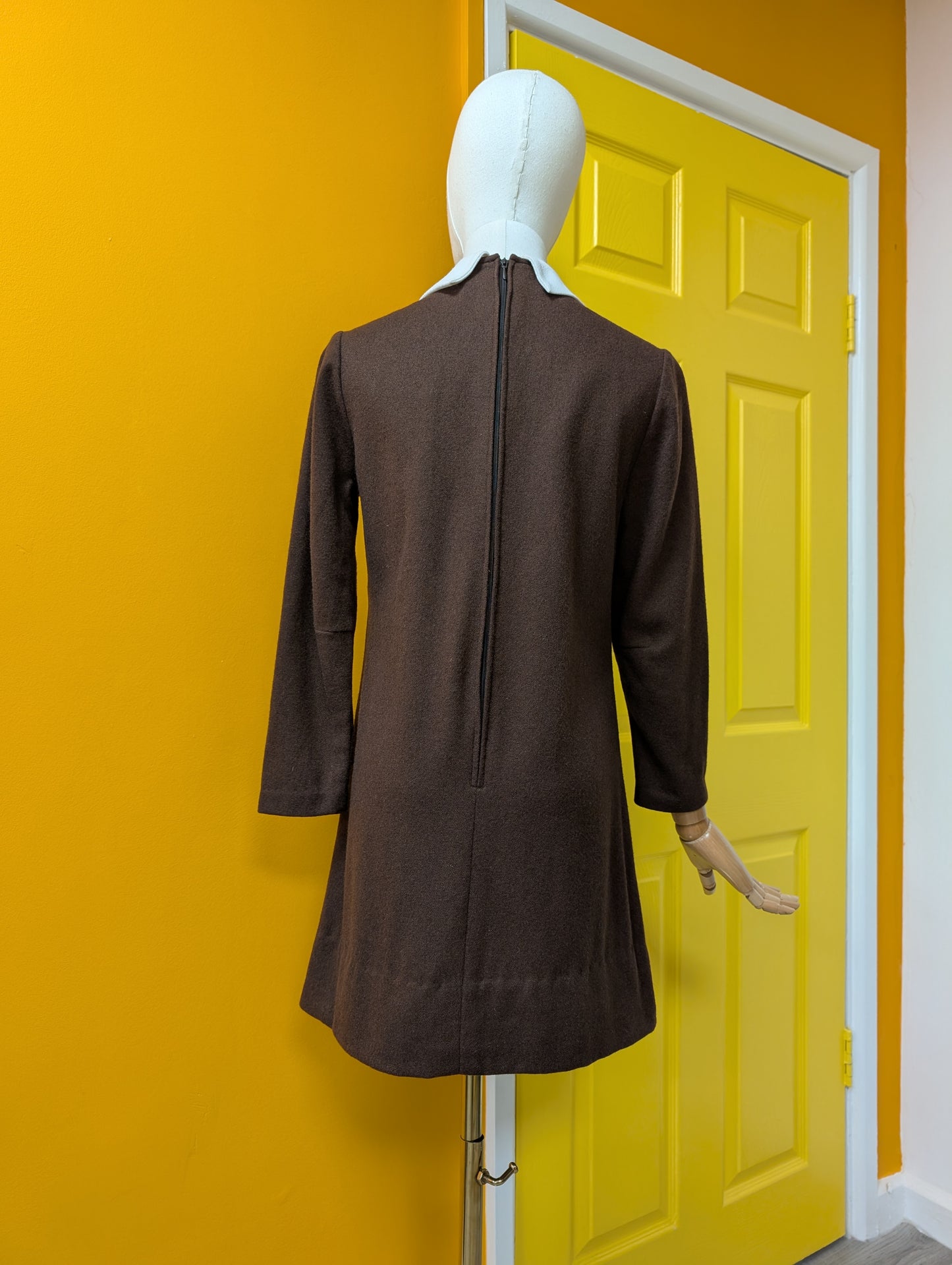 Epic 1960s wool dress - S/8