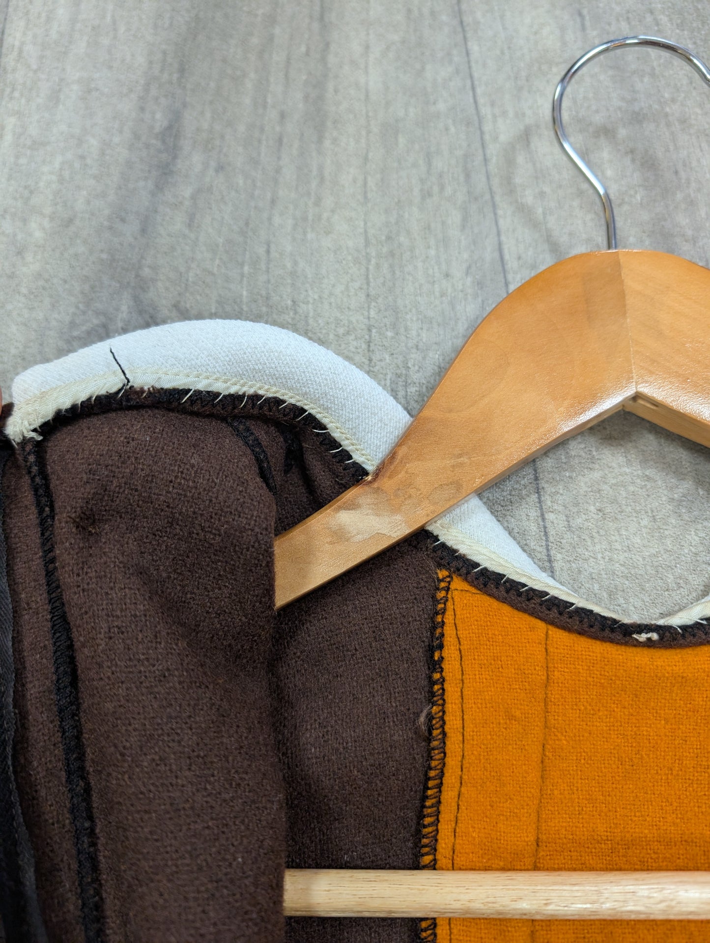 Epic 1960s wool dress - S/8