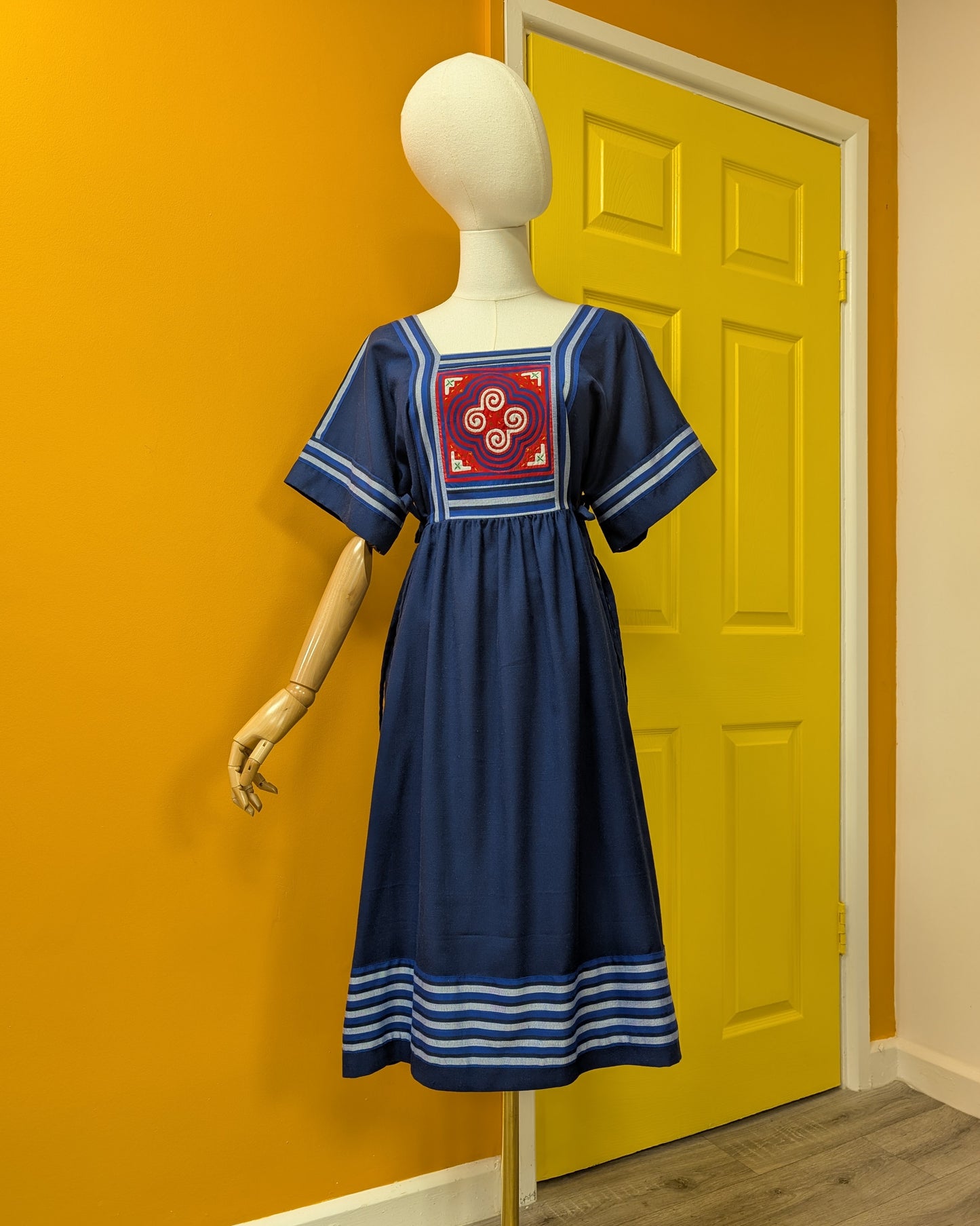 1980s Meo Fashions by Kit dress - S/M