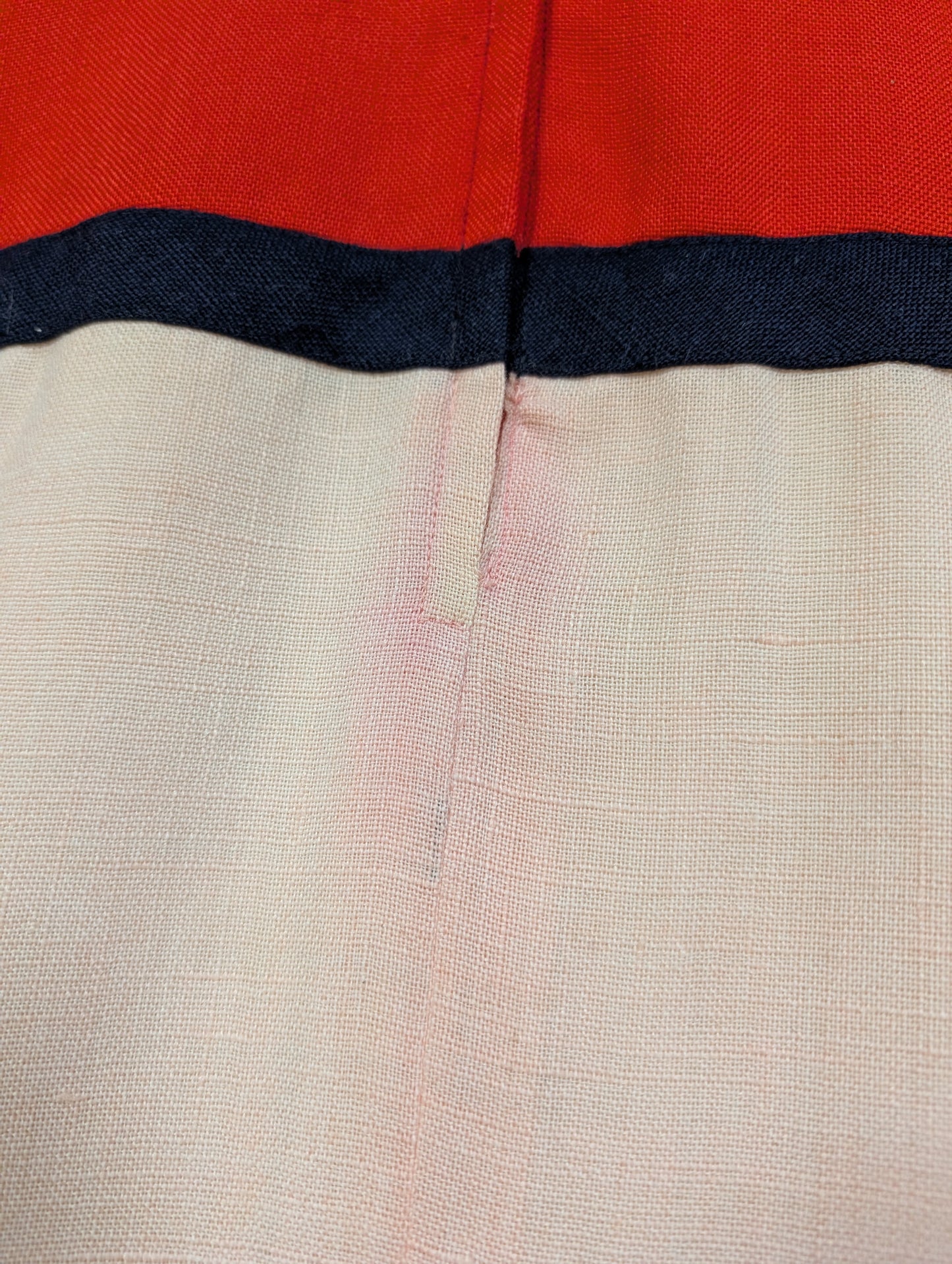 Late 60s Louis Feraud at Rembrandt space age colour block dress - S/8/10