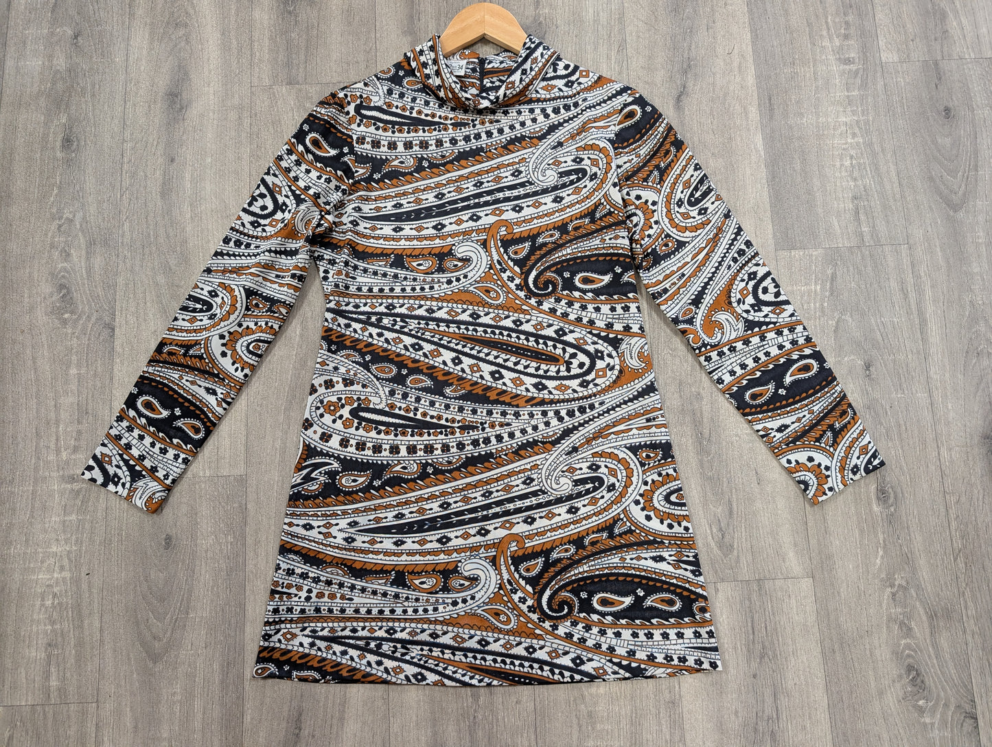1960s St Michael paisley nylon 2 piece - XS/S
