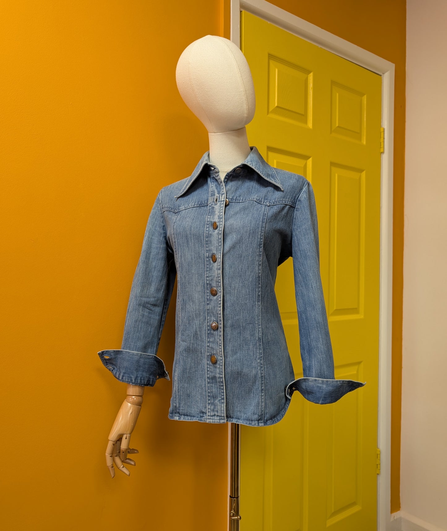1970s Coral Reef denim shirt