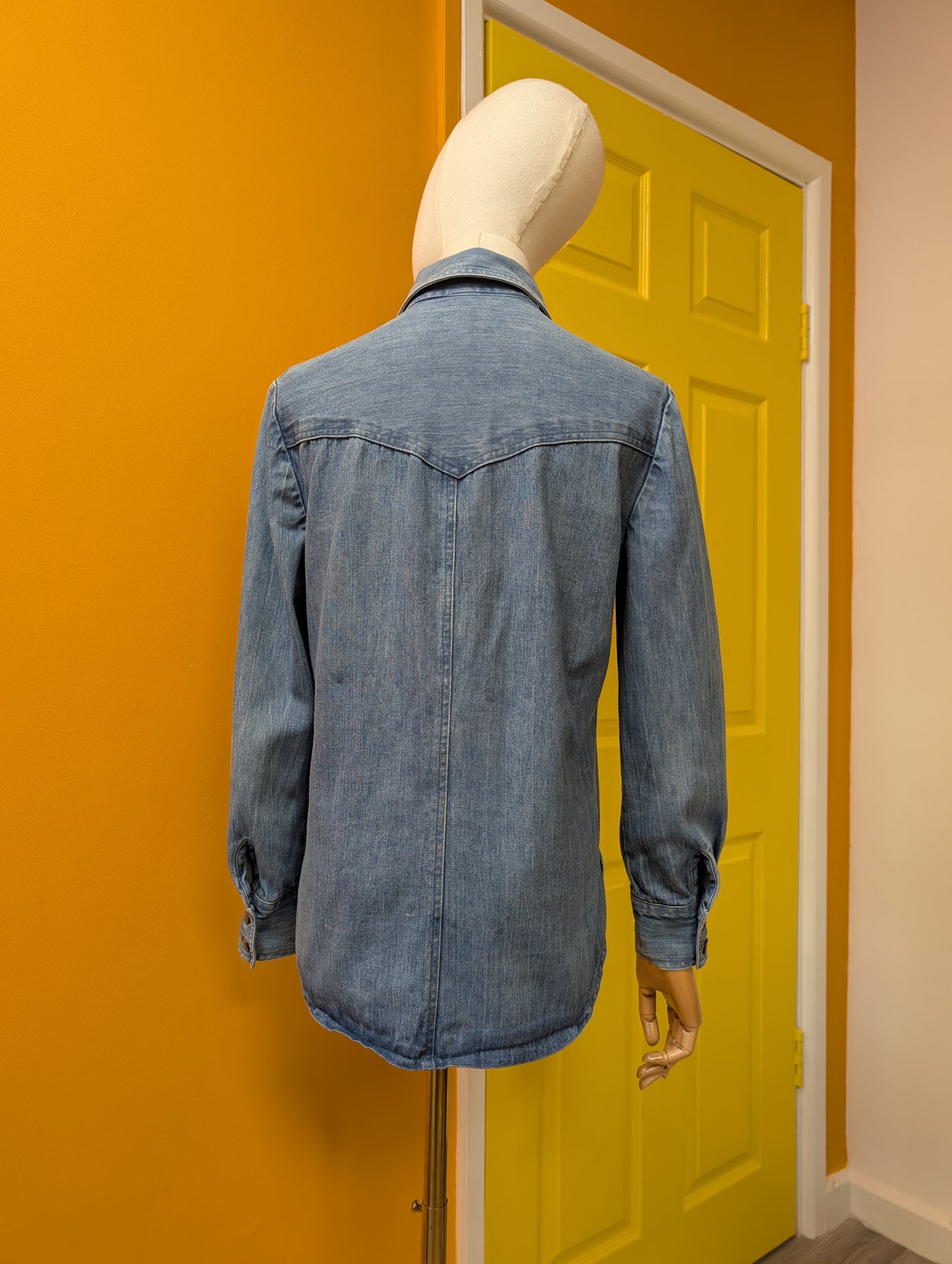 1970s Coral Reef denim shirt