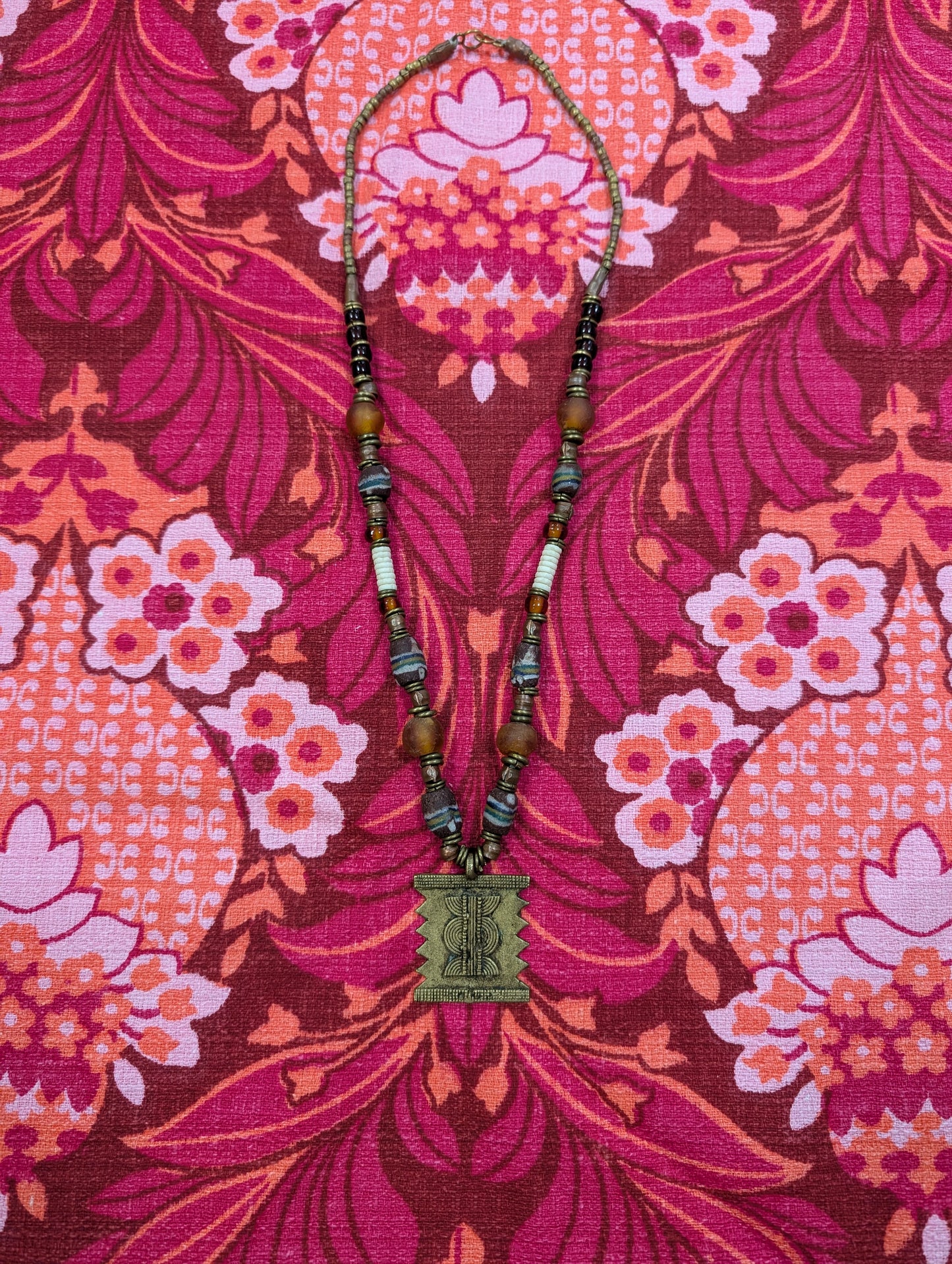 African tribal necklace