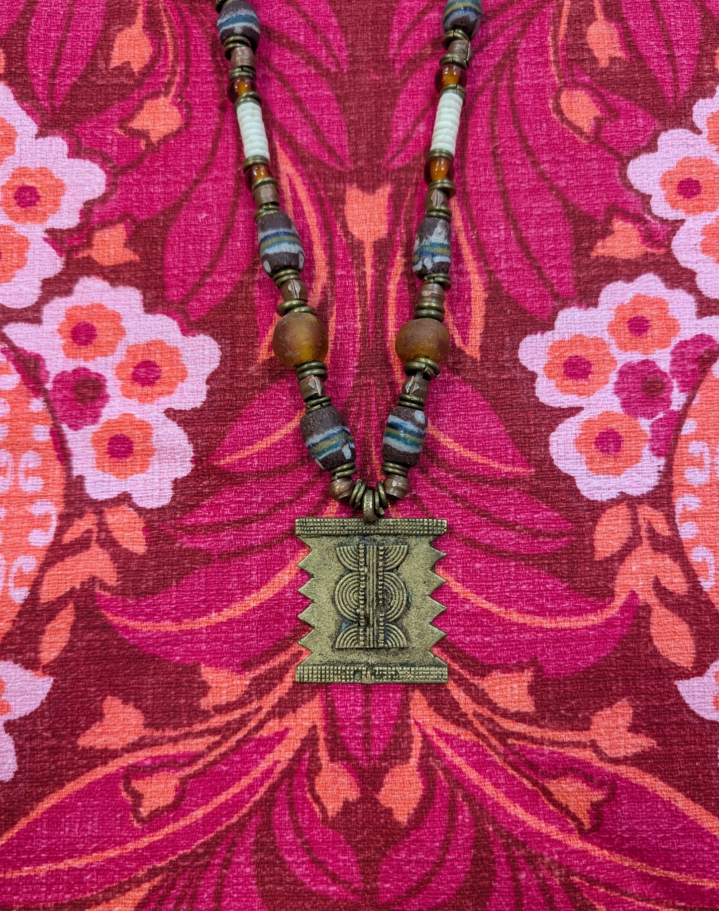 African tribal necklace