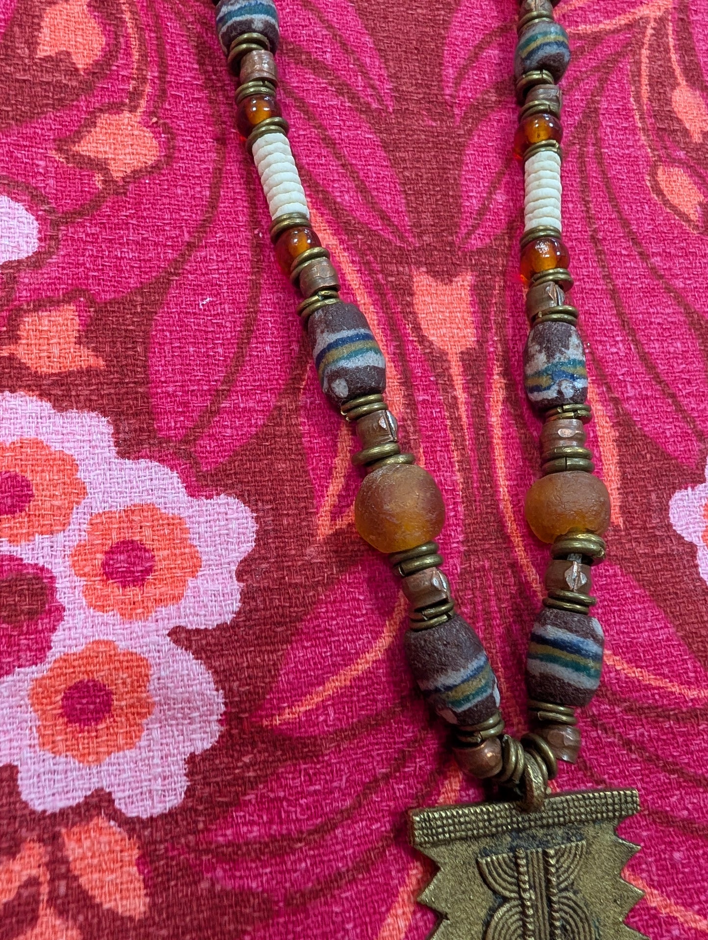 African tribal necklace