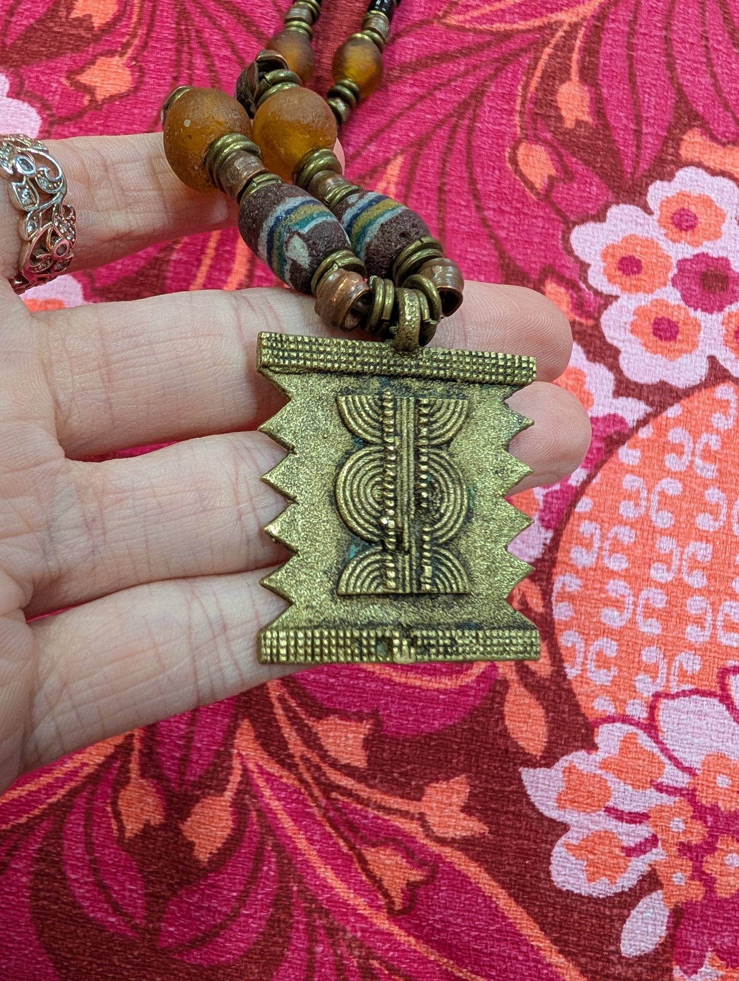 African tribal necklace