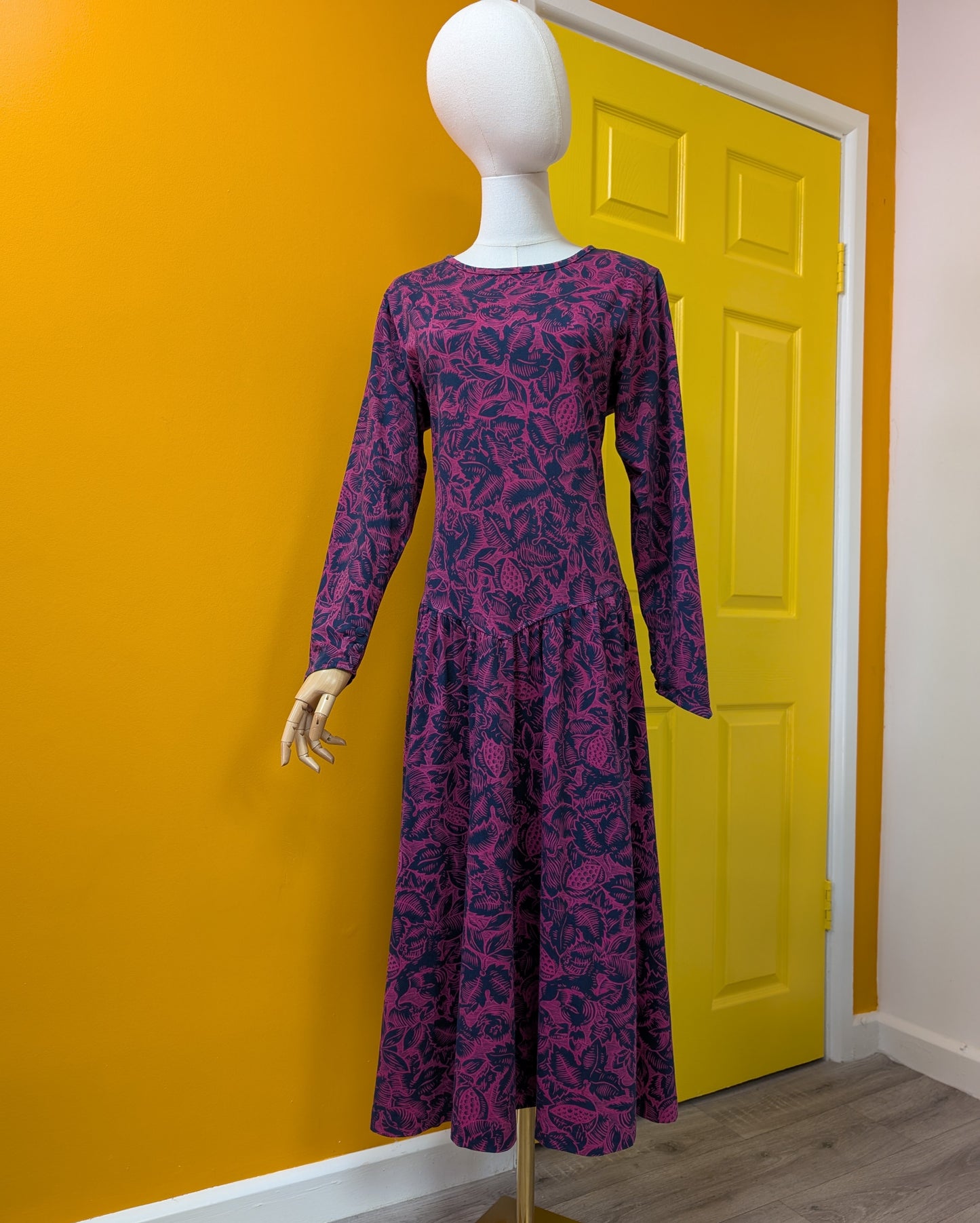 80s/90s Laura Ashley made in Portugal cotton dress - 10