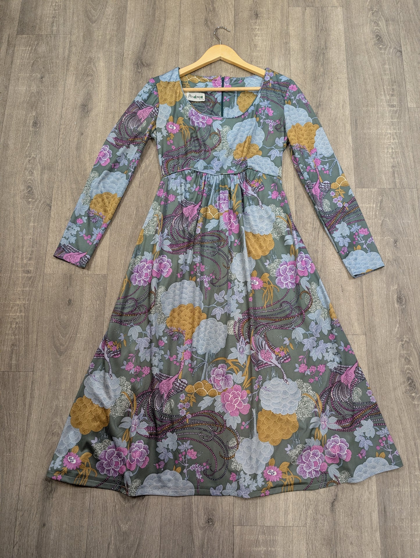 1970s Andrea Gayle dress - S/8/10