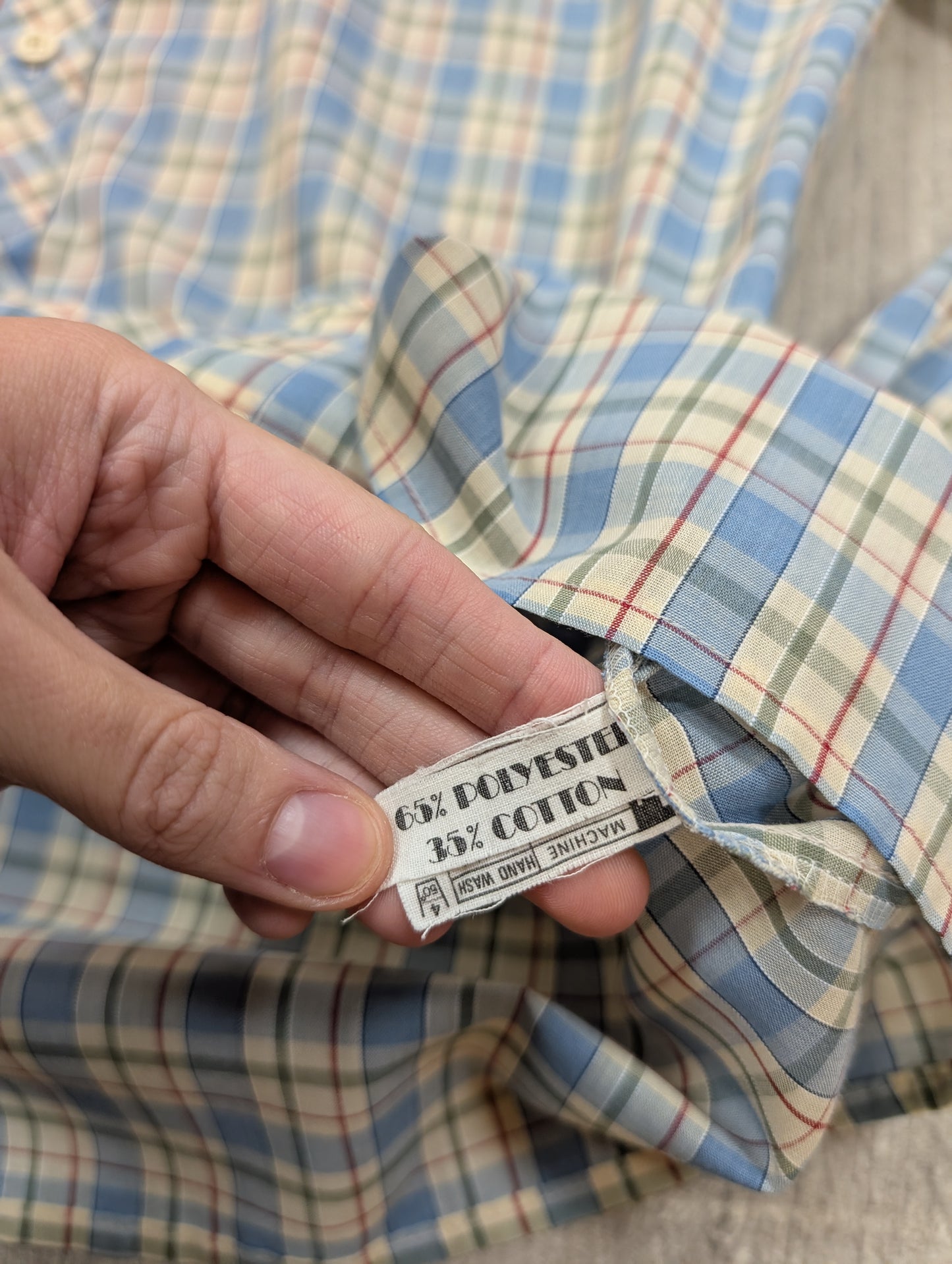70s/80s Lee Cooper check shirt