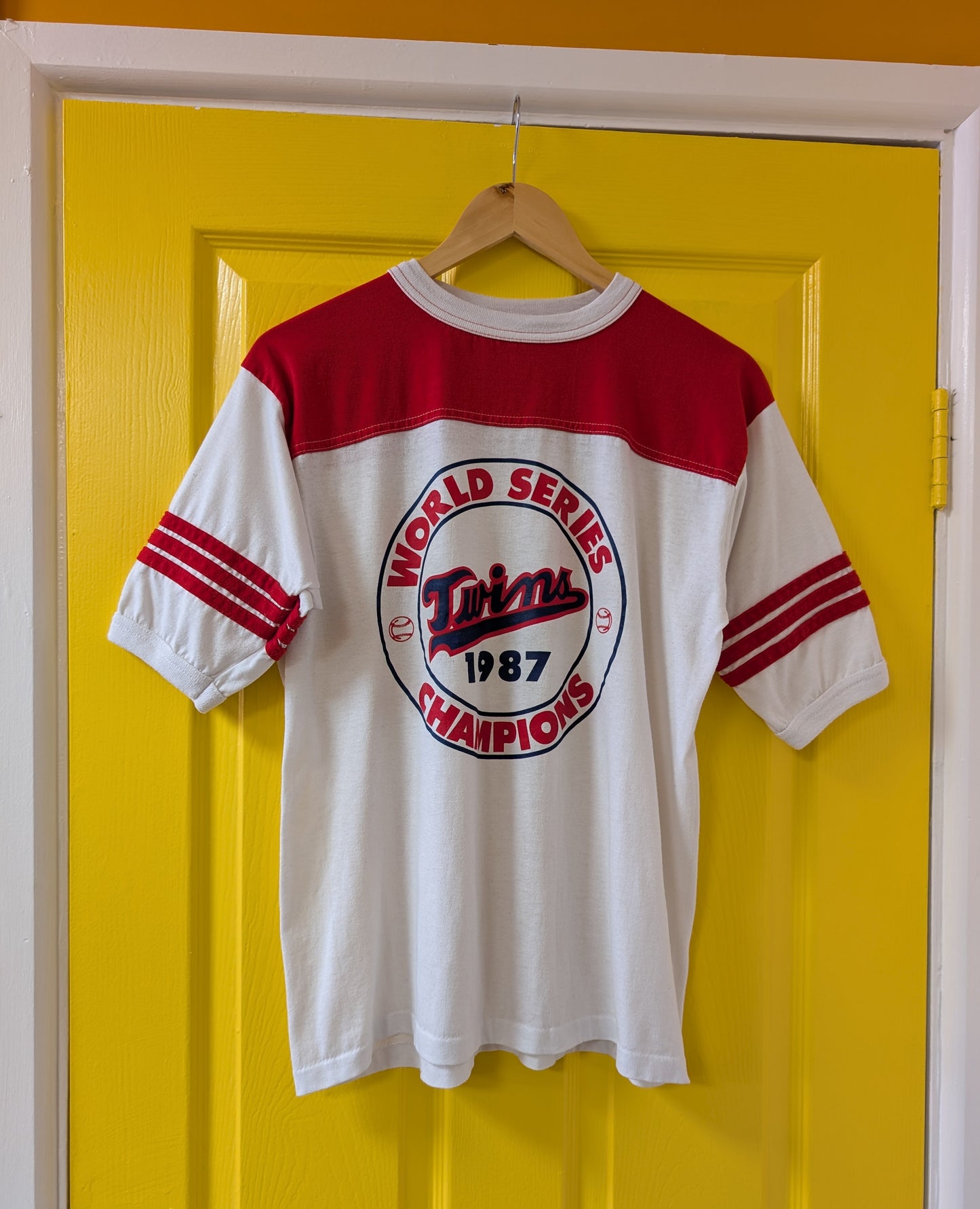 1980s 1987 World Series champions Minnesota Twins t-shirt