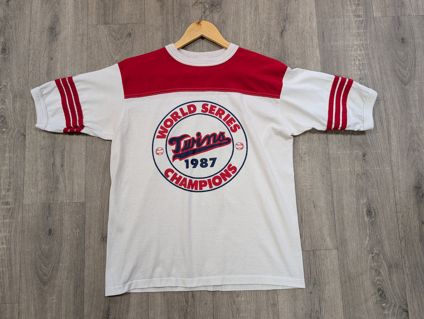 1980s 1987 World Series champions Minnesota Twins t-shirt