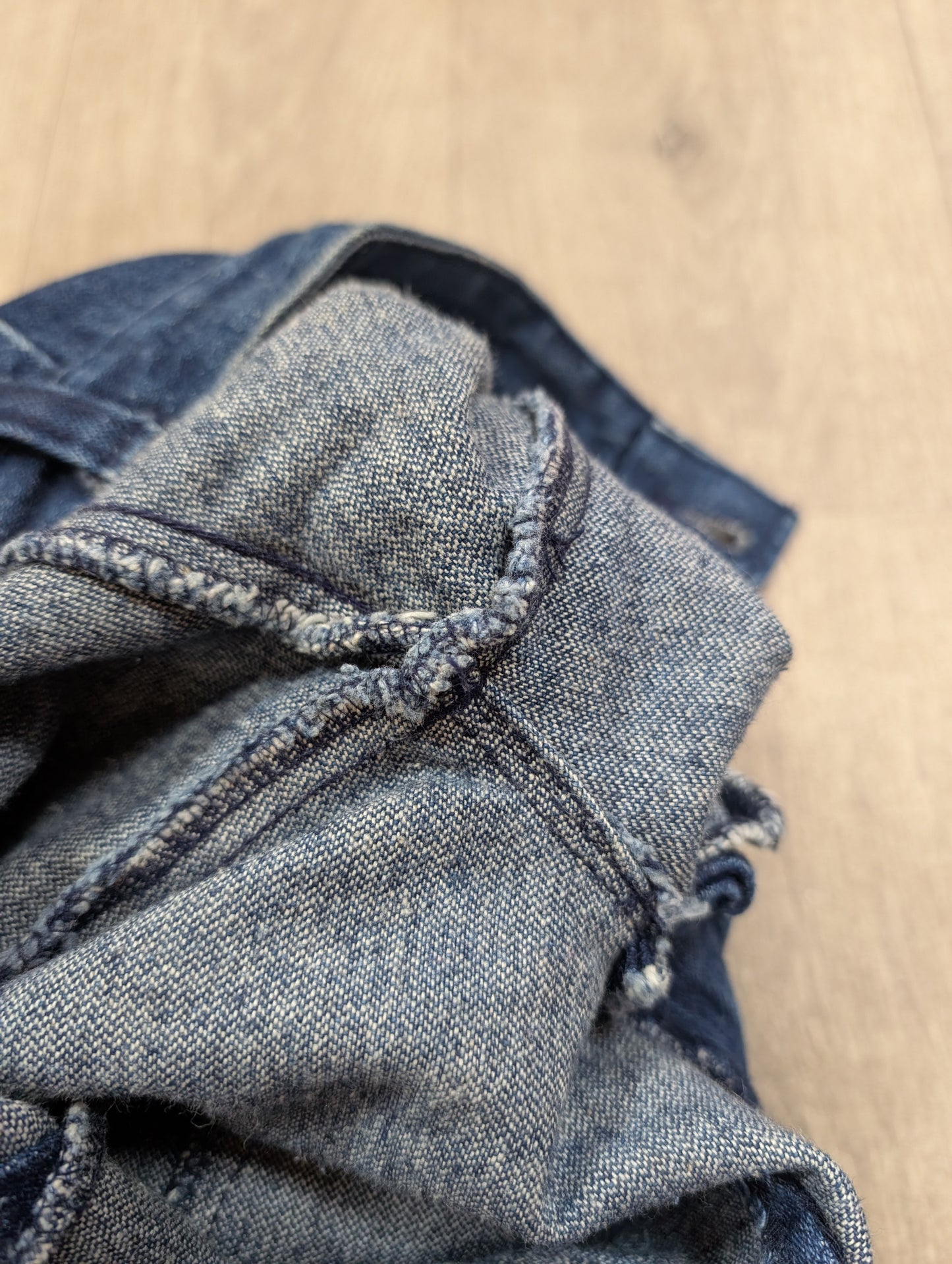 70s/80s John Craig lace up jeans - 24" waist