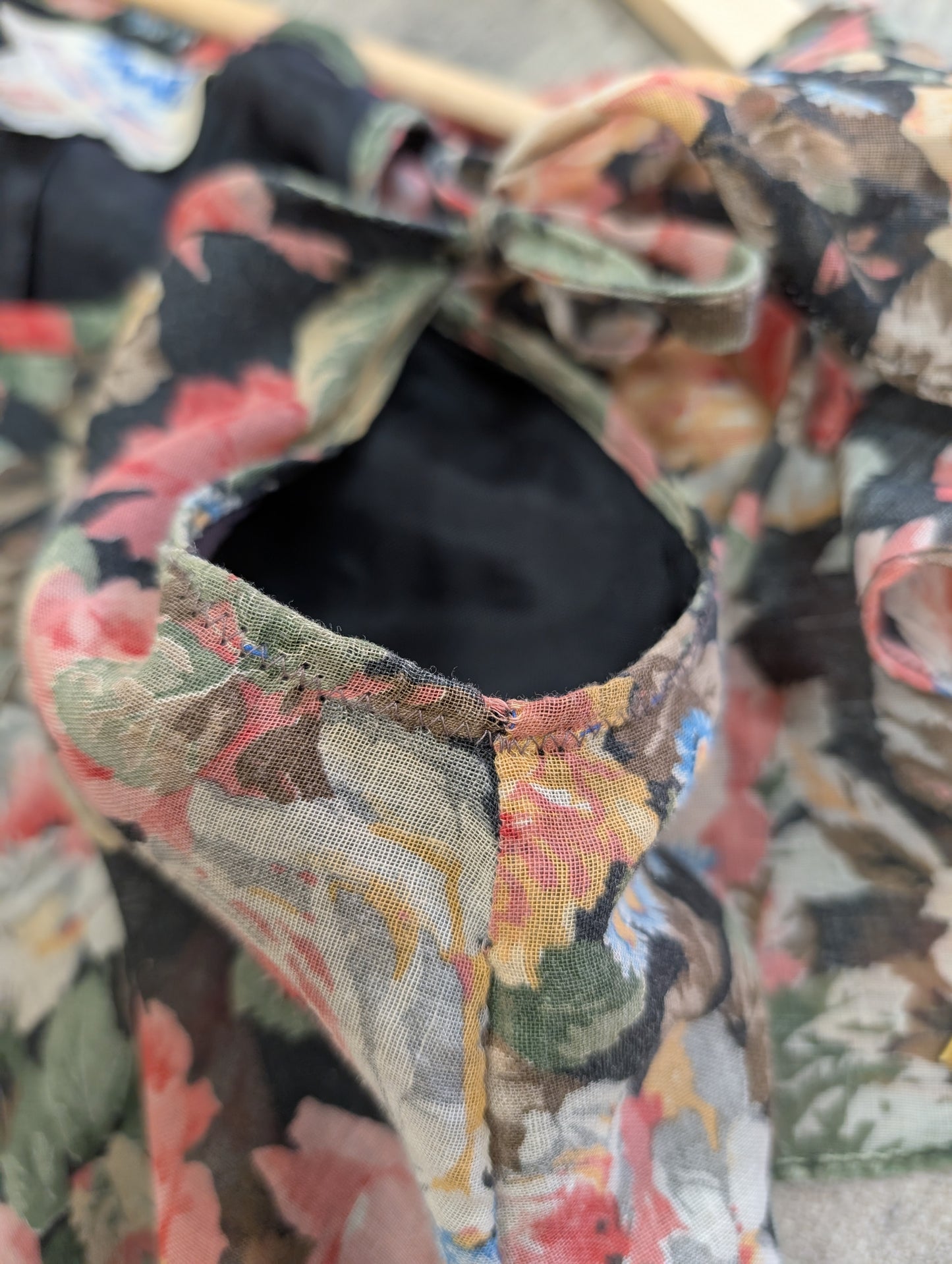 1970s Zanie floral dress - XS/S/6/8